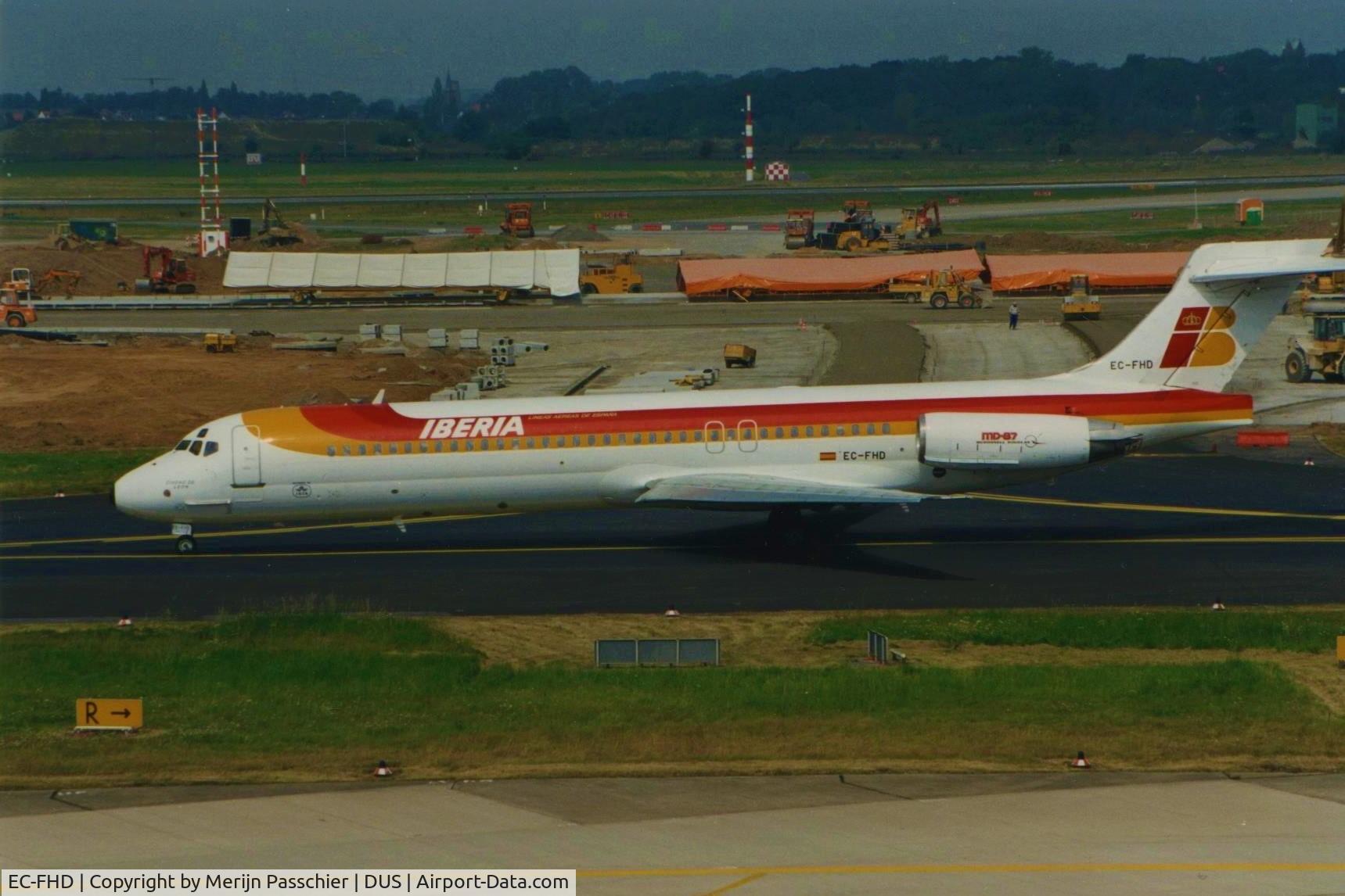 EC-FHD, 1991 McDonnell Douglas MD-87 (DC-9-87) C/N 53212, bought photo