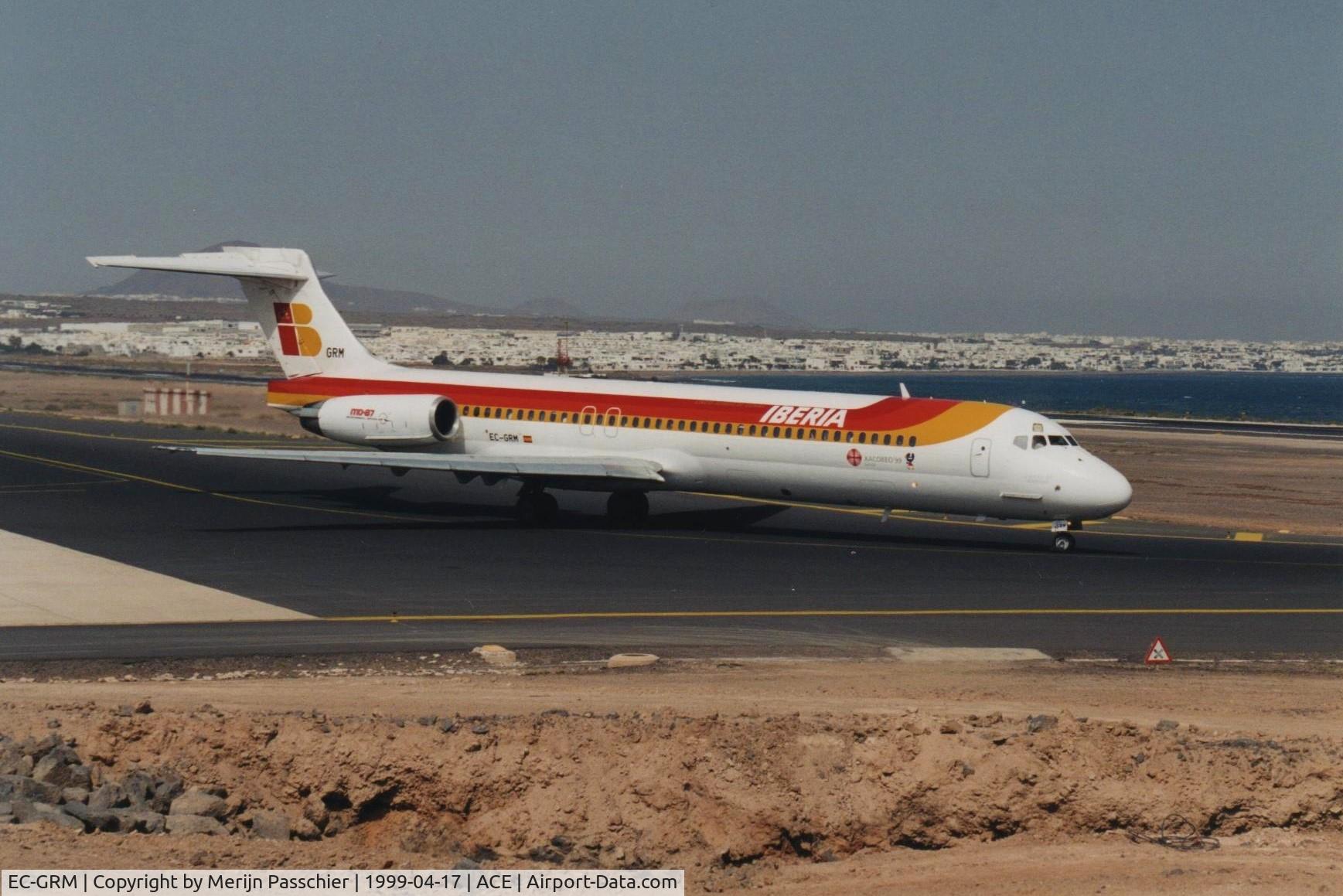 EC-GRM, 1989 McDonnell Douglas MD-87 (DC-9-87) C/N 49829, bought photo