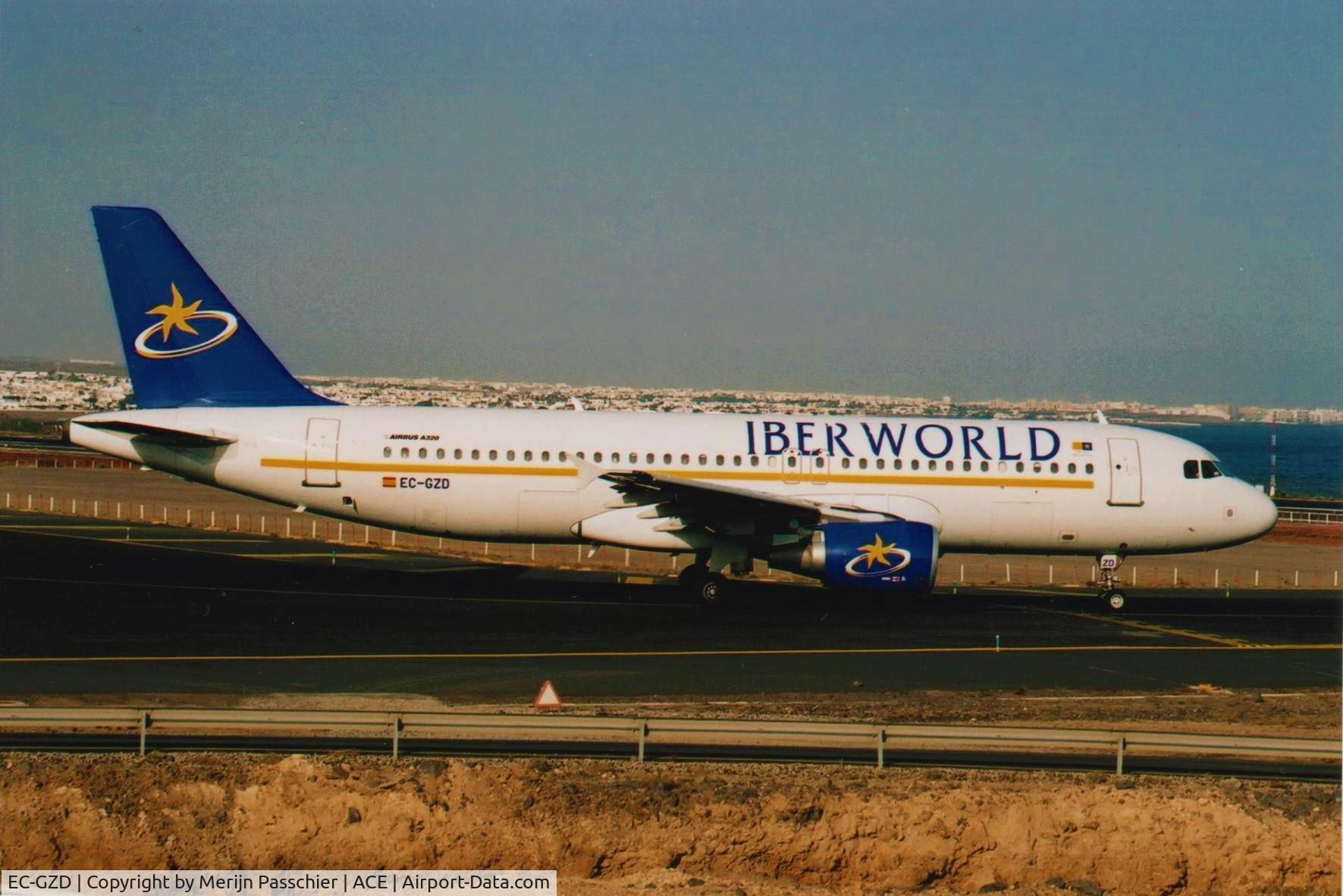 EC-GZD, 1998 Airbus A320-214 C/N 0879, bought slide