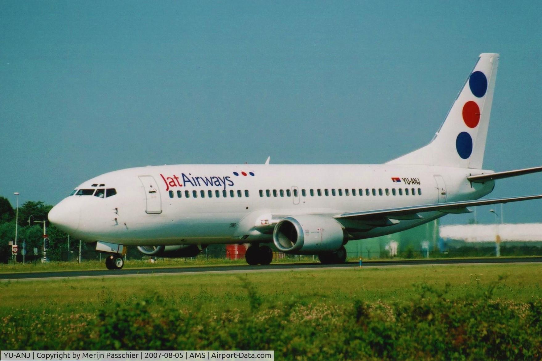 YU-ANJ, 1986 Boeing 737-3H9 C/N 23714/1305, bought photo