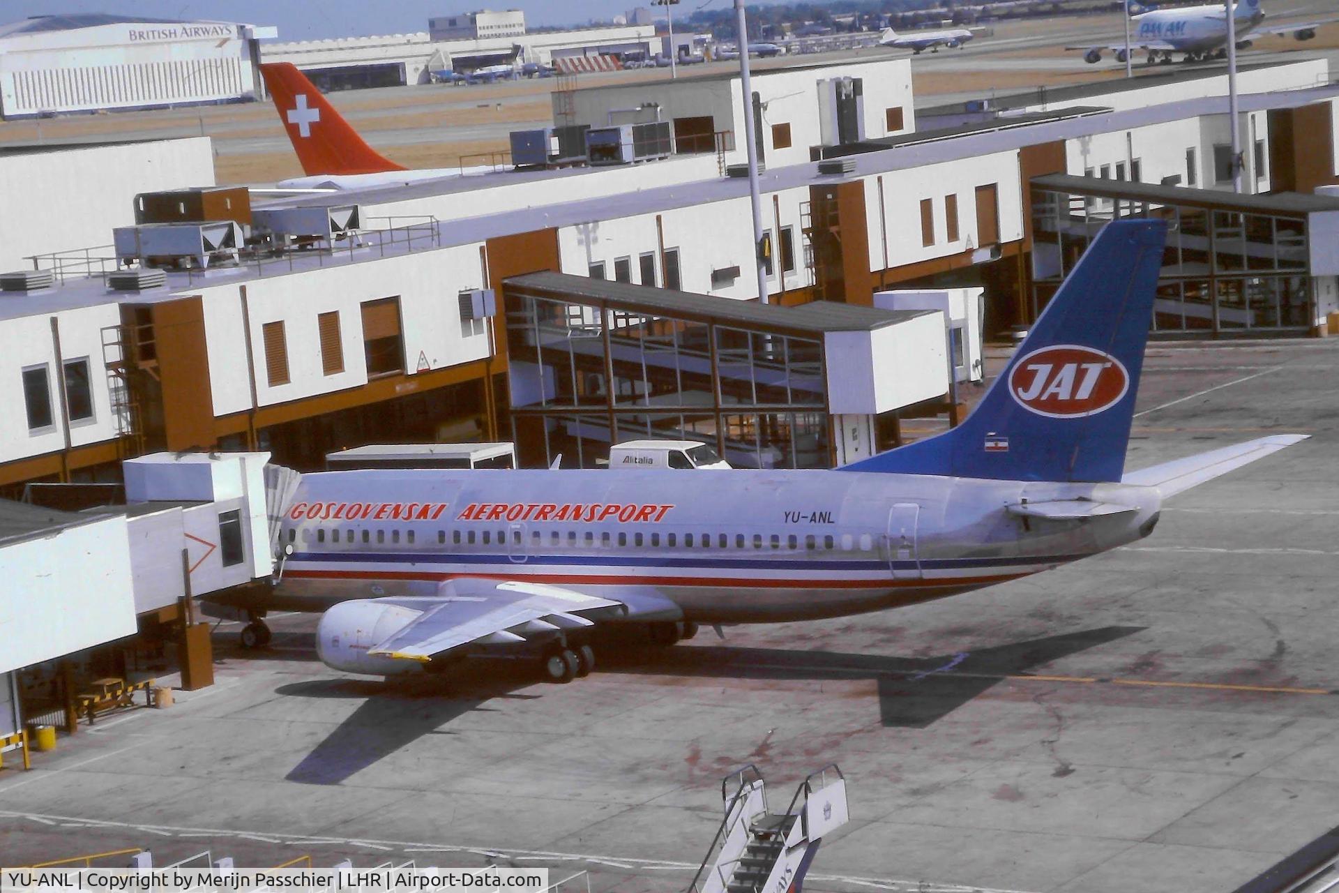 YU-ANL, 1986 Boeing 737-3H9 C/N 23716/1321, eBay Slide