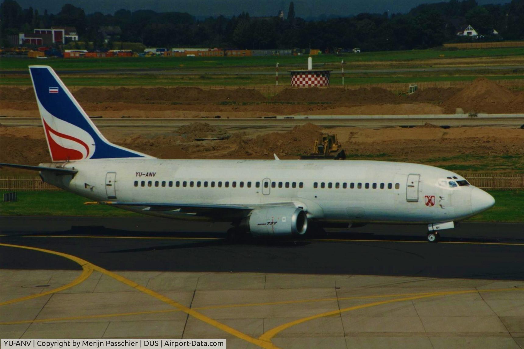 YU-ANV, 1988 Boeing 737-3H9 C/N 24140, bought photo