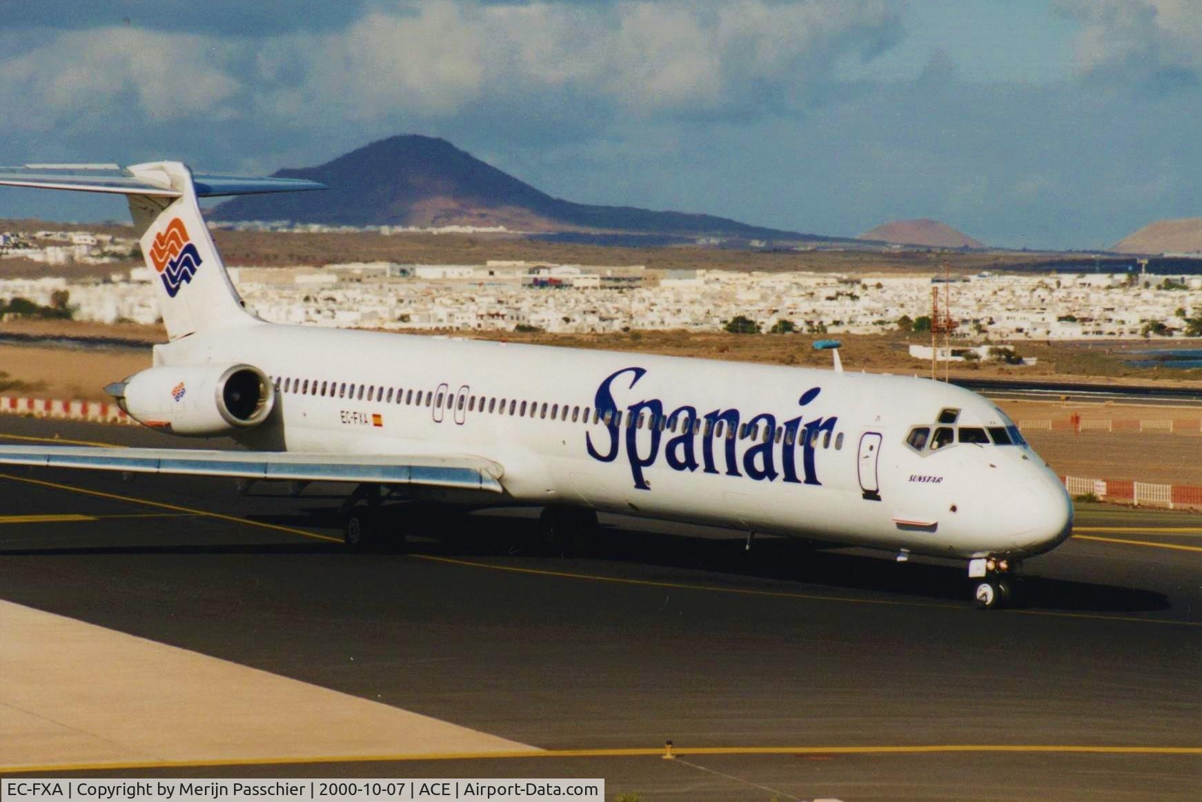 EC-FXA, 1990 McDonnell Douglas MD-83 (DC-9-83) C/N 49938, bought photo