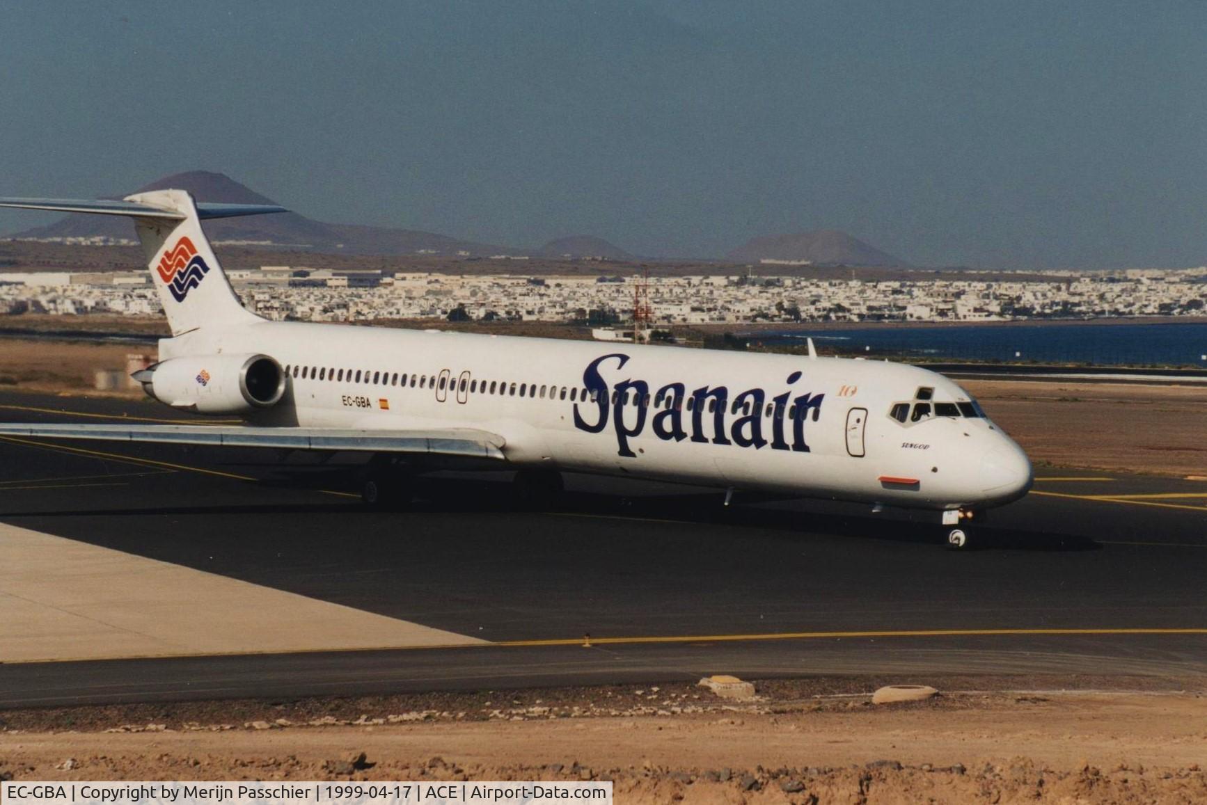 EC-GBA, 1988 McDonnell Douglas MD-83 (DC-9-83) C/N 49626, bought photo
