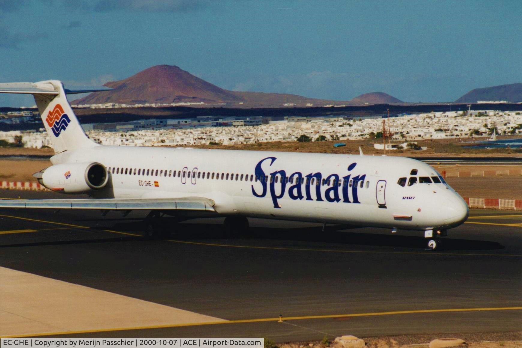 EC-GHE, 1986 McDonnell Douglas MD-83 (DC-9-83) C/N 49398, bought photo