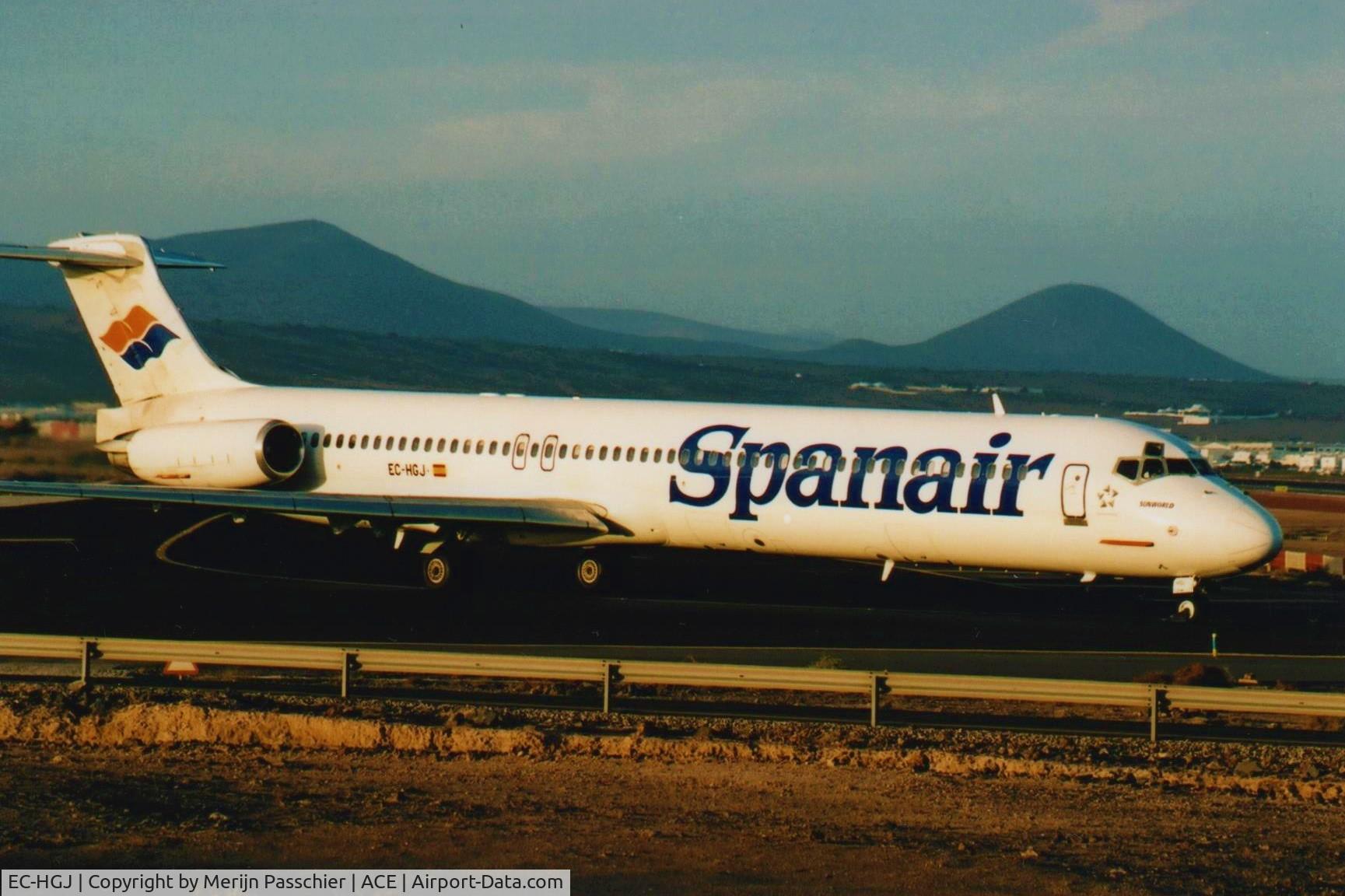 EC-HGJ, 1990 McDonnell Douglas MD-82 (DC-9-82) C/N 49519, bought photo