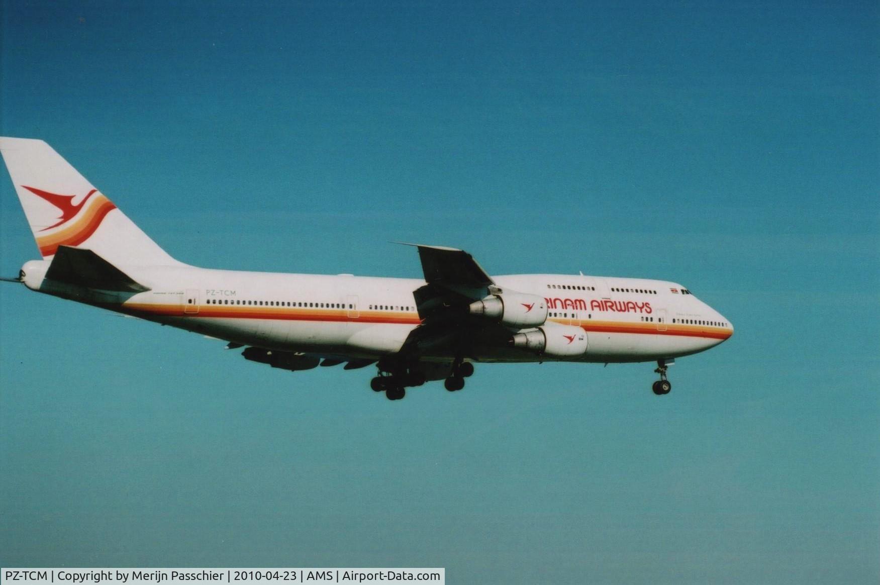 PZ-TCM, 1986 Boeing 747-306M C/N 23508/657, bought photo