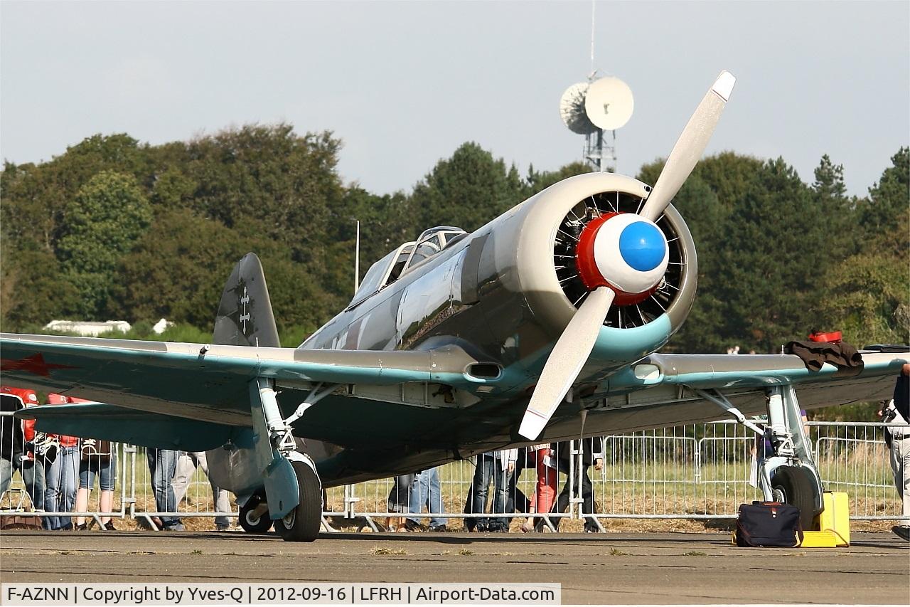 F-AZNN, Yakovlev Yak-11 C/N 25 III/05, Yakovlev Yak-11, Static Display, Lann Bihoué Naval Air Base (LFRH - LRT) Open day 2012