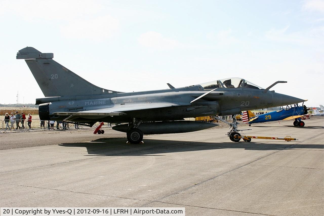 20, Dassault Rafale M C/N 20, Dassault Rafale M, Static display, Lann Bihoué Naval Air Base (LFRH - LRT) Open day 2012