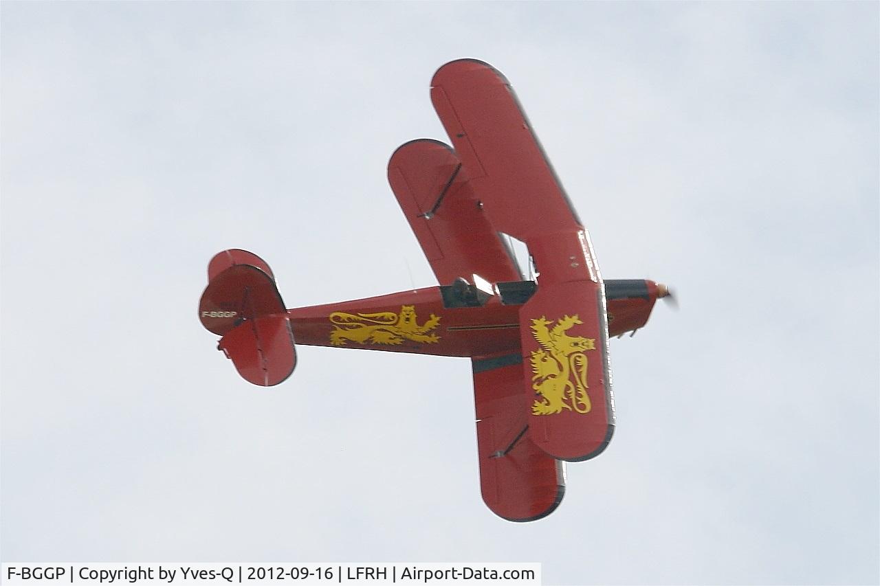 F-BGGP, Stampe-Vertongen SV-4C C/N 41, Stampe SV 4C, On Display, Lann Bihoué Air Base (LFRH-LRT) Open day 2012