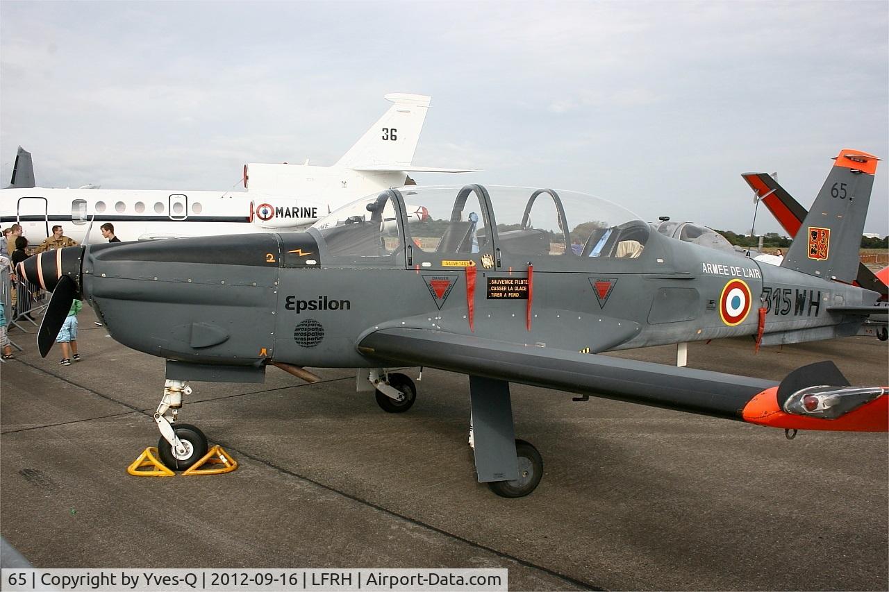 65, Socata TB-30 Epsilon C/N 65, Socata TB-30 Epsilon, Static display, Lann Bihoué Air Base (LFRH-LRT) Open day 2012