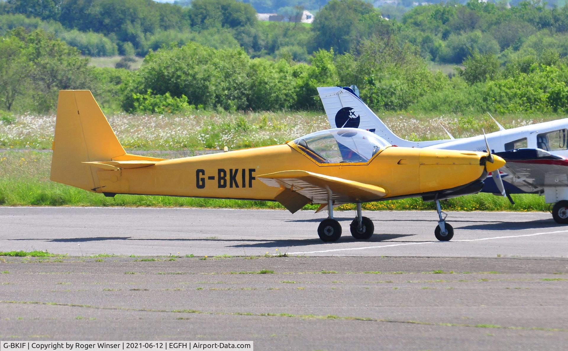 G-BKIF, 1976 Fournier RF-6B-100 C/N 3, Visiting RF6.