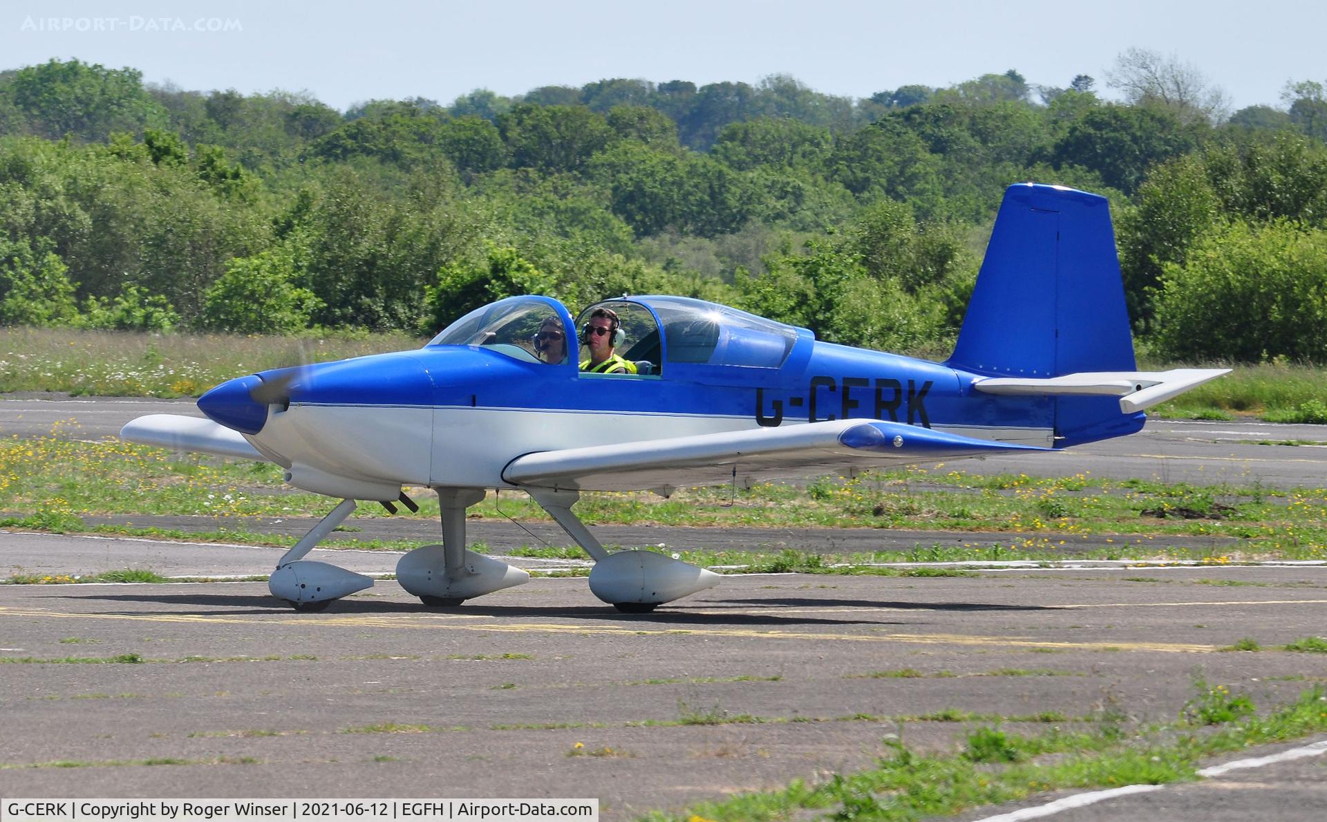 G-CERK, 2007 Vans RV-9A C/N PFA 320-14049, Resident RV-9A