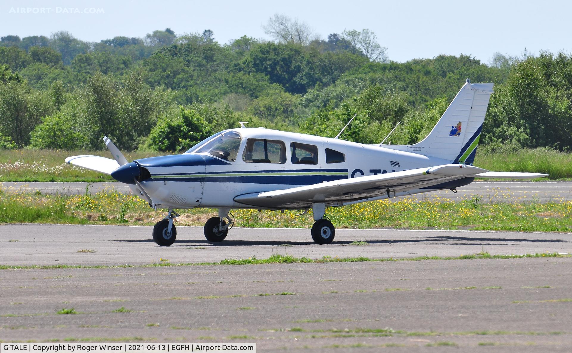 G-TALE, 1981 Piper PA-28-181 Cherokee Archer II C/N 28-8290048, Visiting Cherokee Archer II.