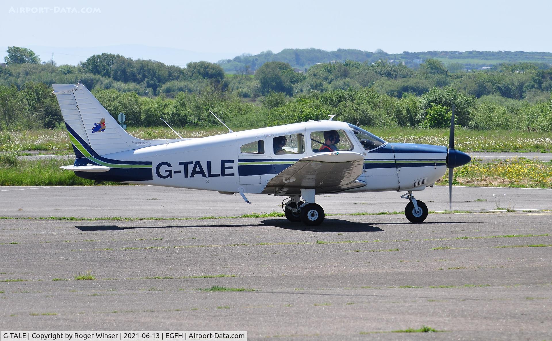 G-TALE, 1981 Piper PA-28-181 Cherokee Archer II C/N 28-8290048, Visiting Cherokee Archer II.