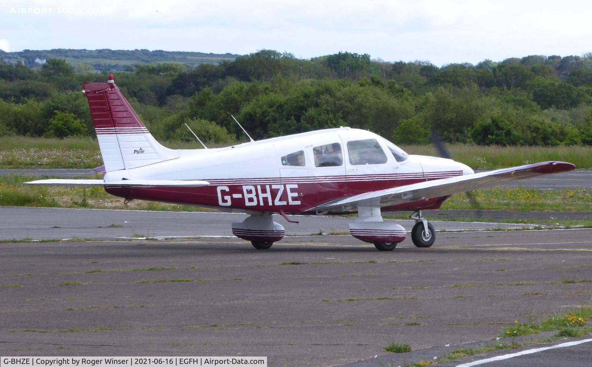 G-BHZE, 1978 Piper PA-28-181 Cherokee Archer II C/N 28-7890291, Visiting Cherokee Archer II.
