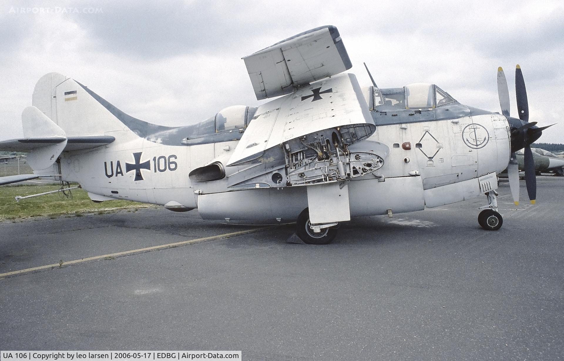 UA 106, Fairey Gannet AS.4 C/N F9391, Berlin Gatow 17.5.2006