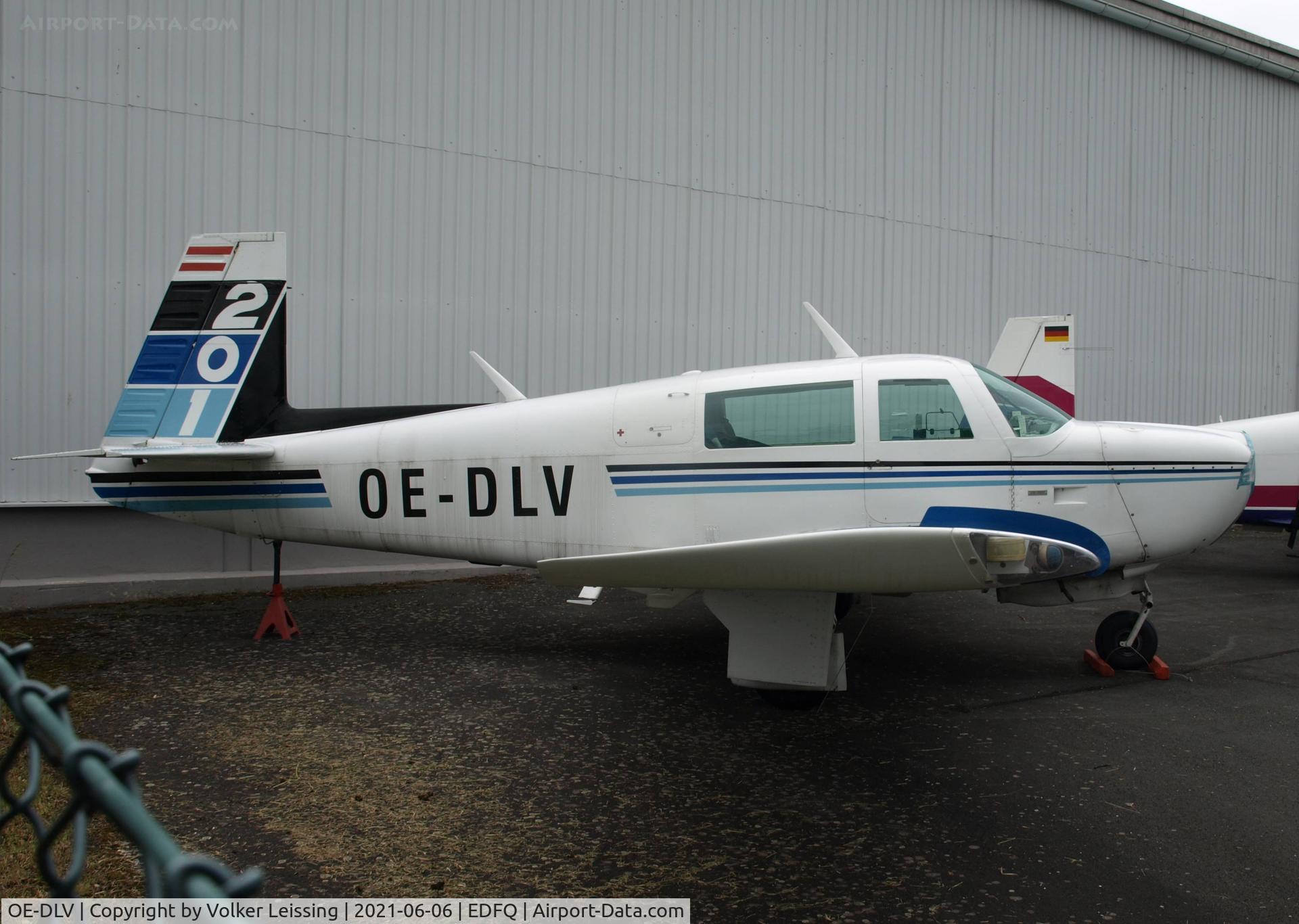 OE-DLV, 1981 Mooney M20J 201 C/N 24-1082, Whitout Propeller
