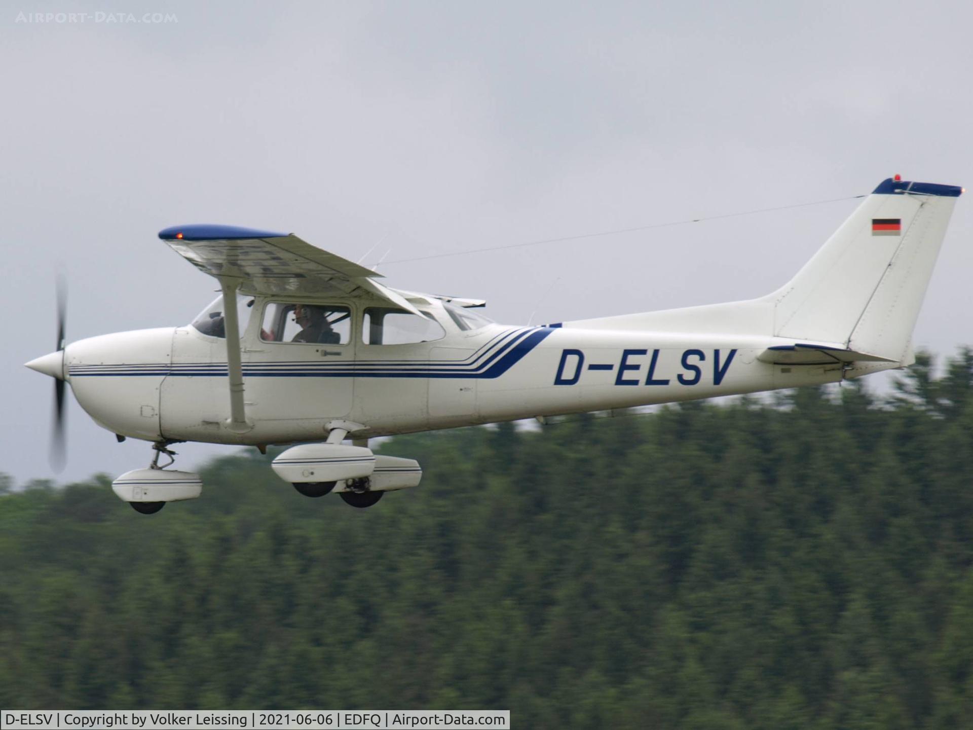D-ELSV, 1986 Reims F172P Skyhawk C/N 17202242, Take off