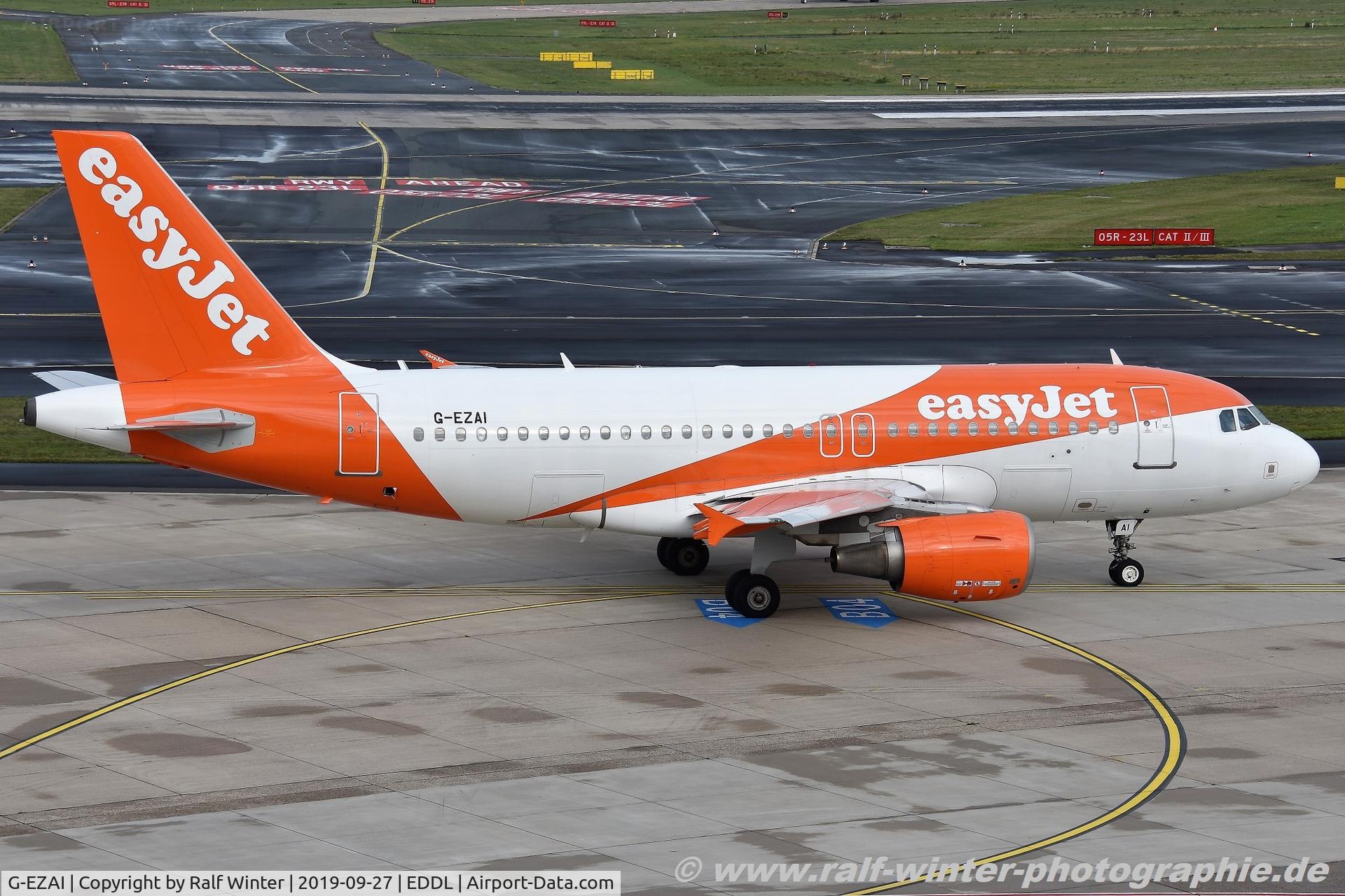 G-EZAI, 2006 Airbus A319-111 C/N 2735, Airbus A319-111 - U2 EZY easyJet - 2735 - G-EZAI - 27.09.2019 - DUS