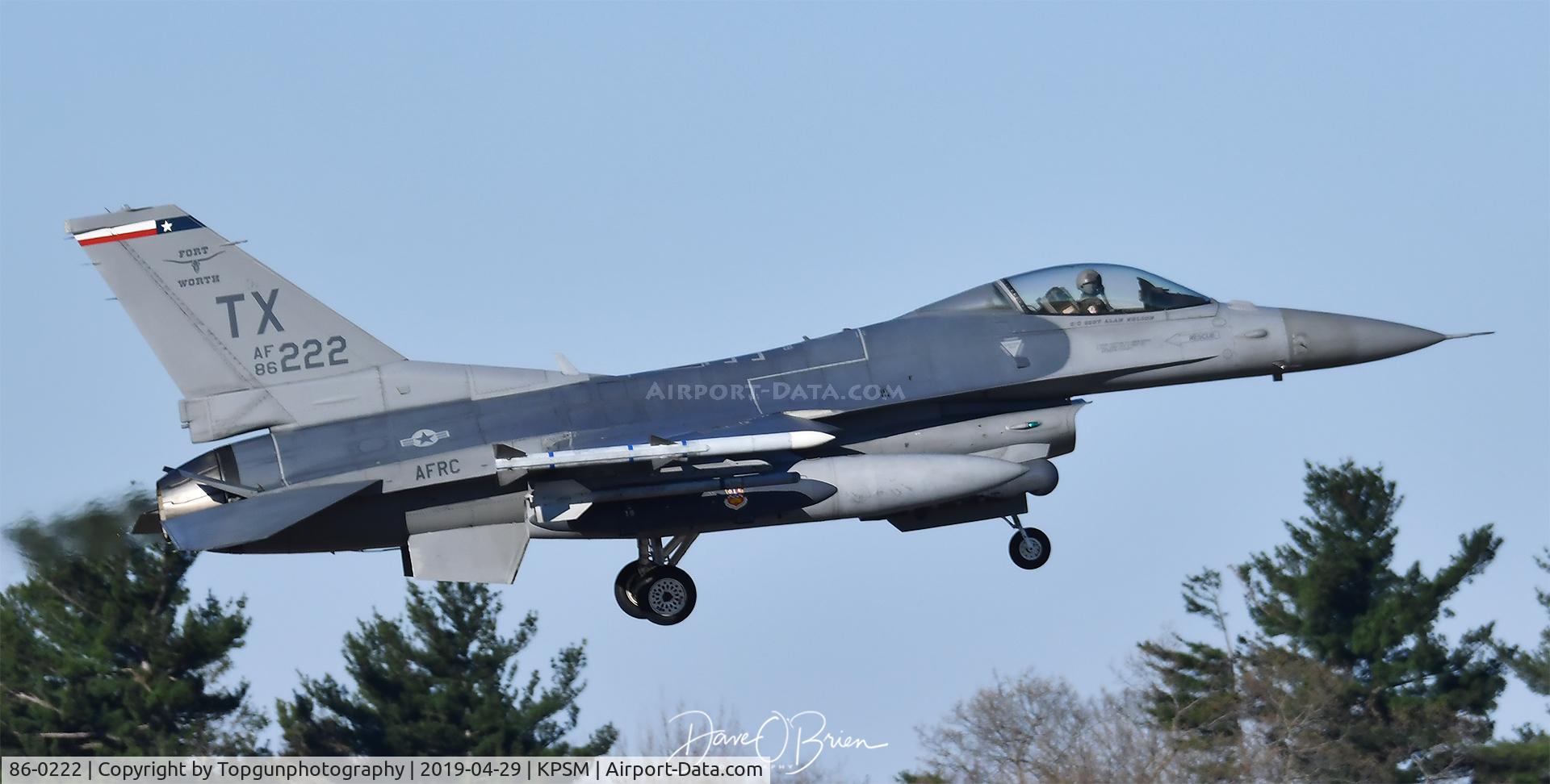 86-0222, 1986 General Dynamics F-16C Fighting Falcon C/N 5C-328, Back up from the first group returns