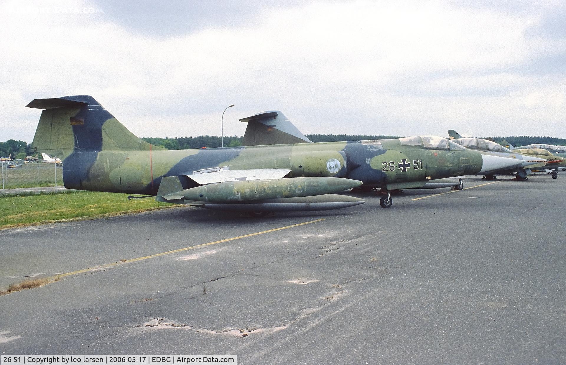 26 51, Lockheed F-104G Starfighter C/N 683-7311, Berlin Gatow 17.5.2006