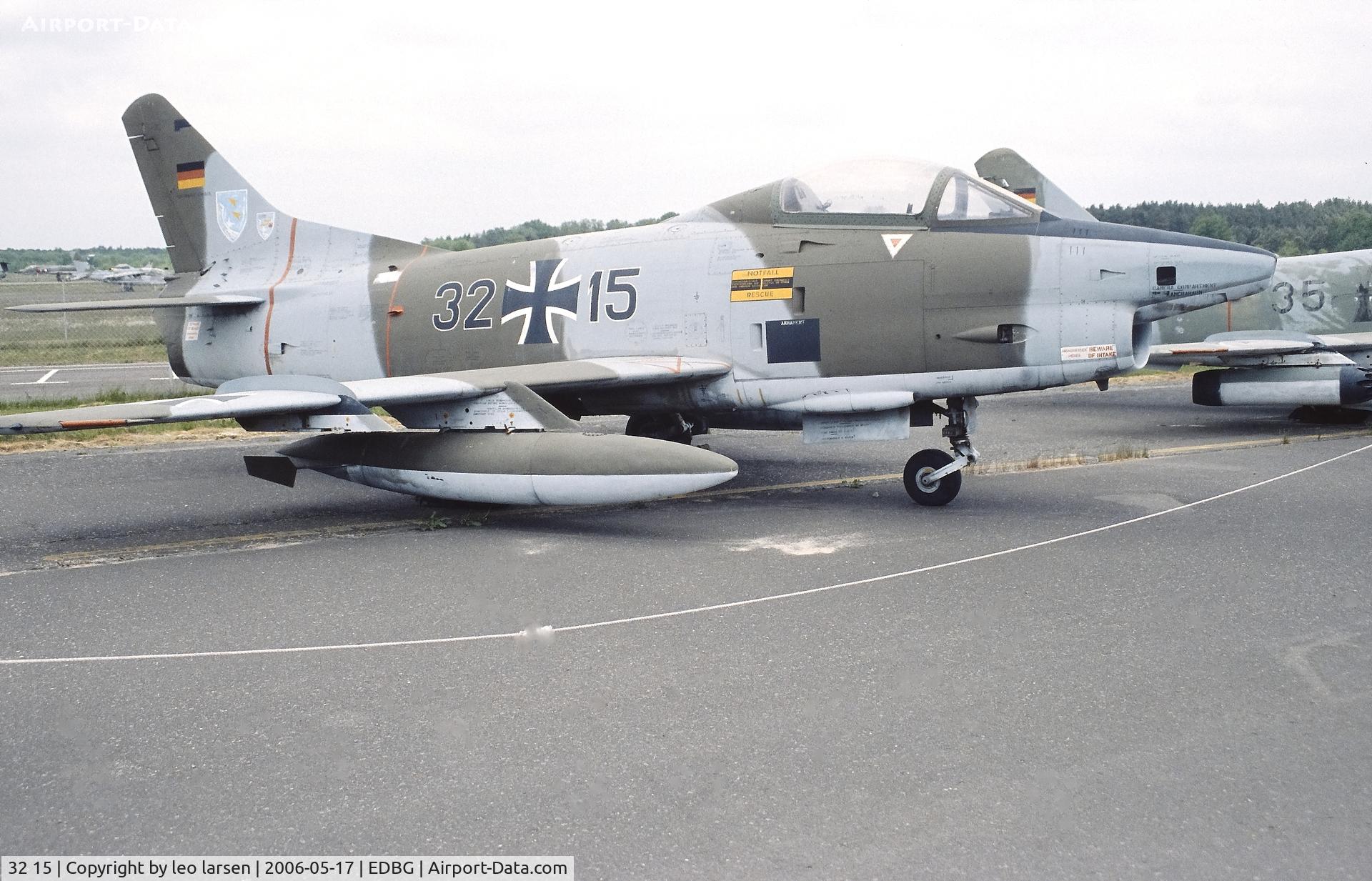 32 15, Fiat G-91R/3 C/N D483, Berlin Gatow 17.5.2006