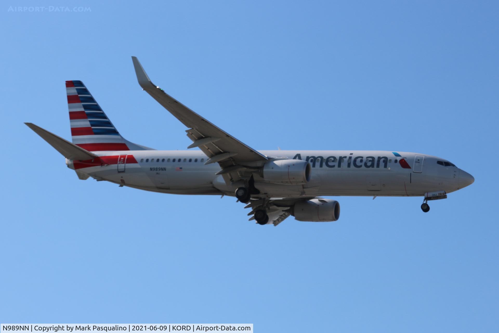 N989NN, 2016 Boeing 737-823 C/N 33338, Boeing 737-823