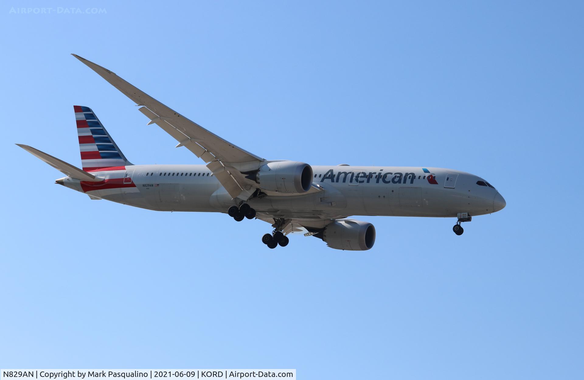 N829AN, 2017 Boeing 787-9 Dreamliner Dreamliner C/N 40651, Boeing 787-9