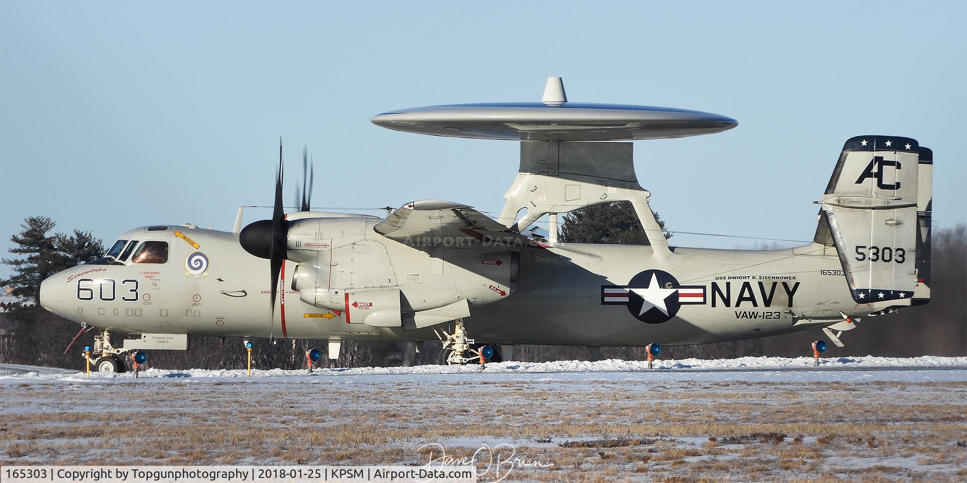 165303, Northrop Grumman E-2C Hawkeye 2000 C/N A52-176, VAW-123 out of NAS Norfolk