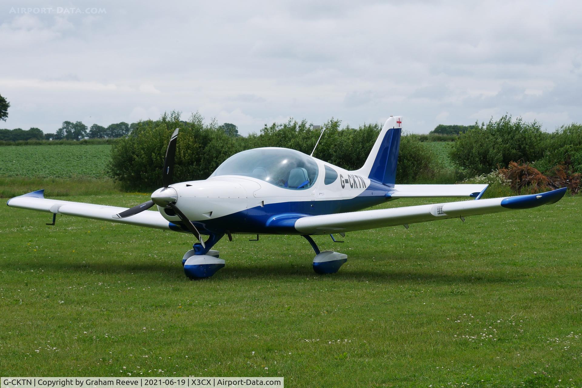 G-CKTN, 2017 BRM Aero Bristell NG5 Speed Wing C/N LAA 385-15505, Parked at Northrepps.