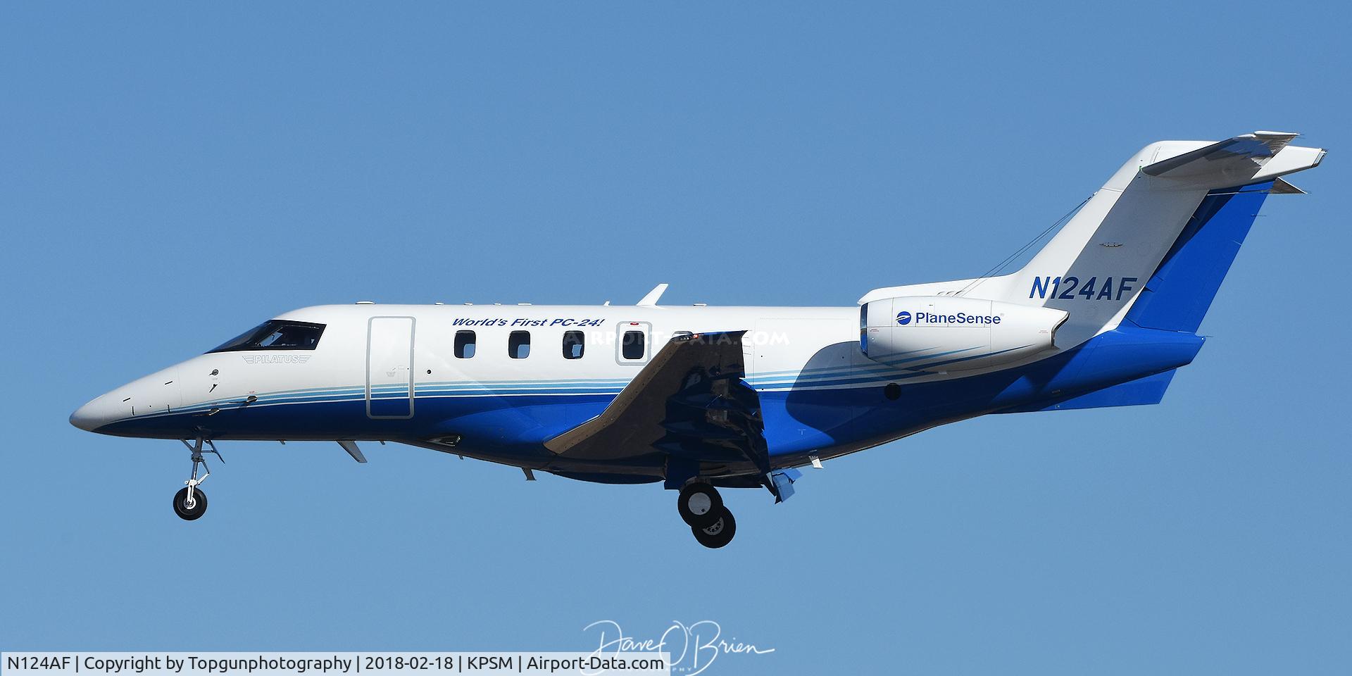 N124AF, 2017 Pilatus PC-24 C/N 101, First PC-24 arrives for Planesense