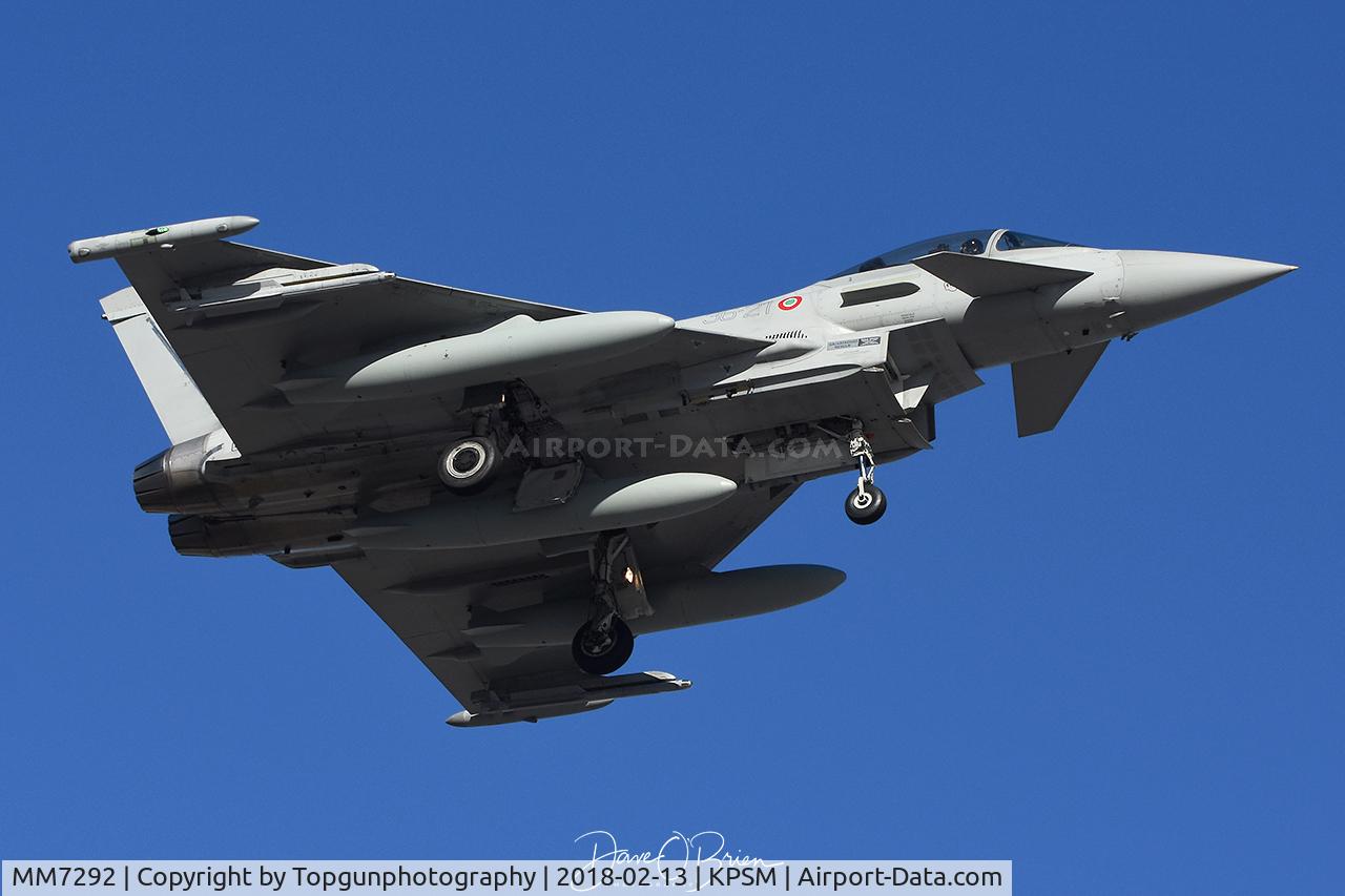 MM7292, Eurofighter EF-2000 Typhoon S C/N IS024, Typhoon over the numbers