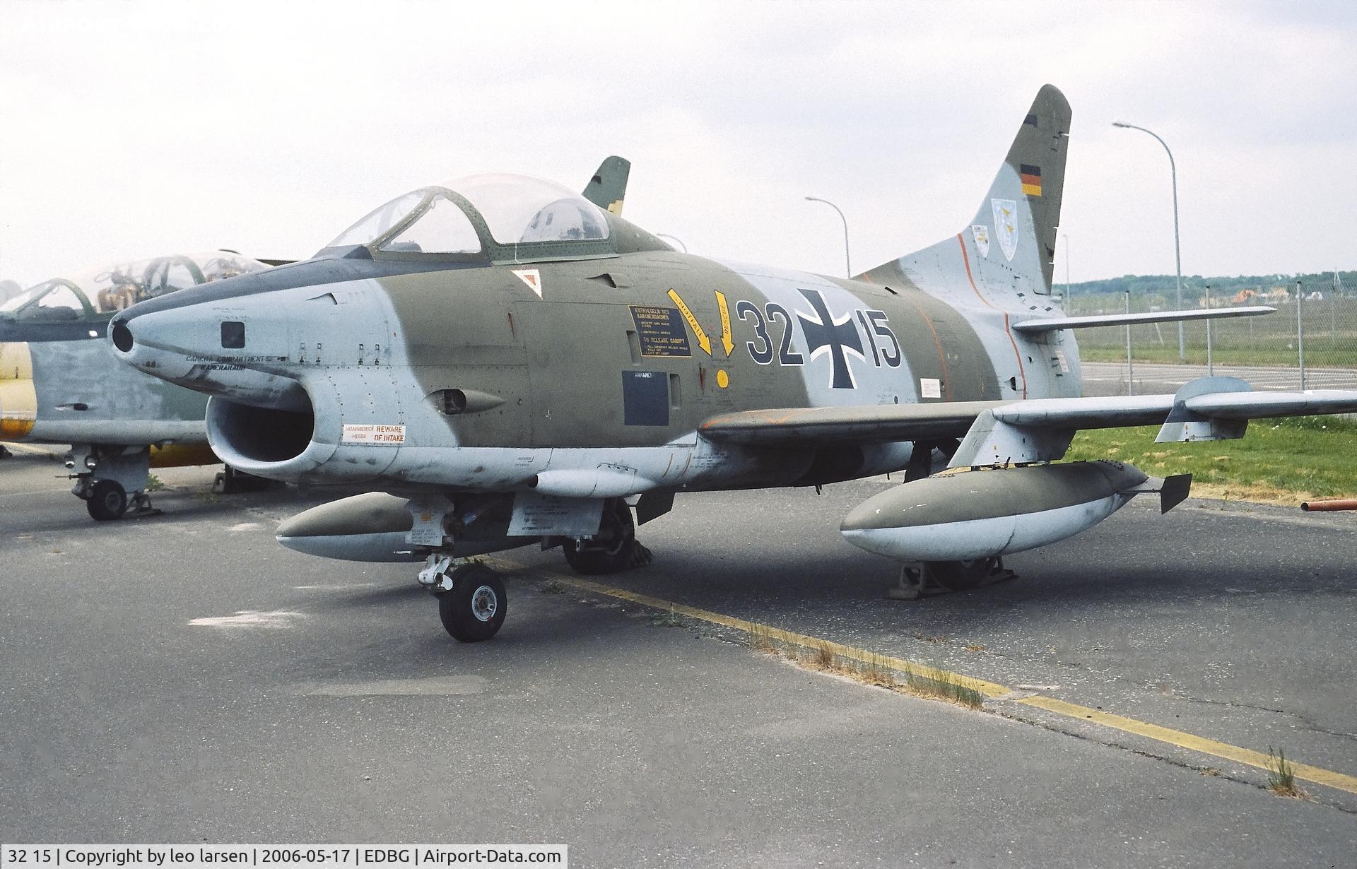 32 15, Fiat G-91R/3 C/N D483, Berlin Gatow Museum 17.5.2006