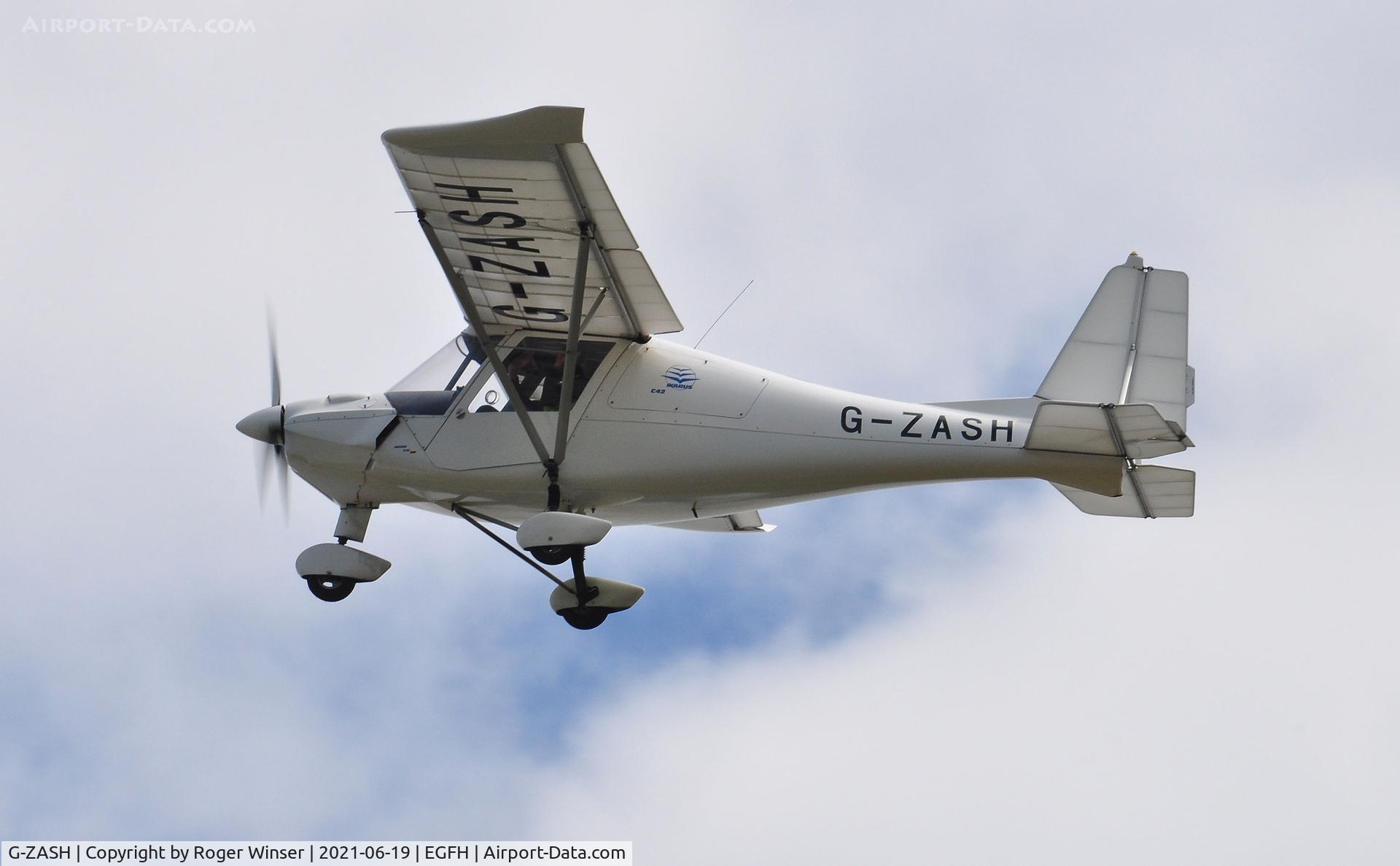 G-ZASH, 2013 Comco Ikarus C42 FB80 C/N 1304-7257, Resident Ikarus C.42.