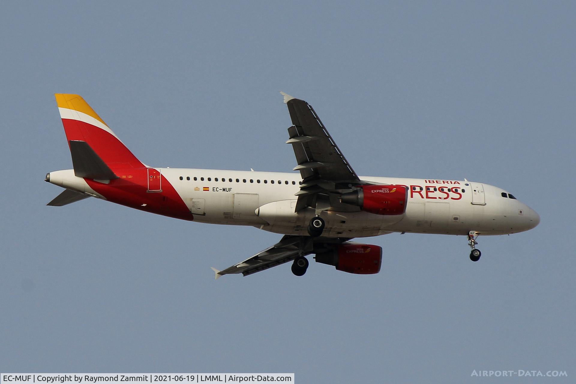 EC-MUF, 2007 Airbus A320-214 C/N 3278, A320 EC-MUF Iberia Express