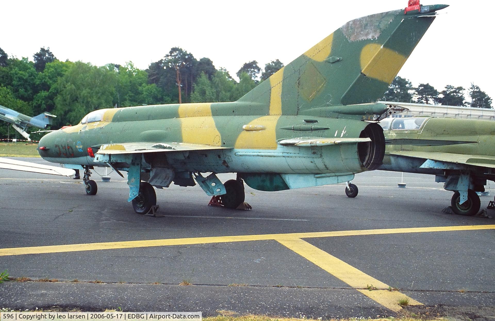 596, 1969 Mikoyan-Gurevich MiG-21M C/N 960708, Berlin Gatow 17.5.2006