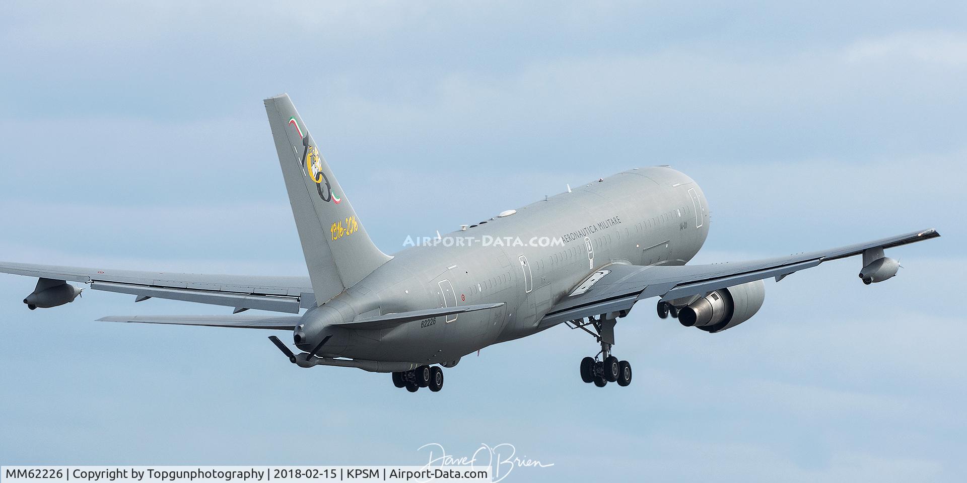 MM62226, 2003 Boeing 767-2EY C/N 33686, Italian tanker departing for Nellis