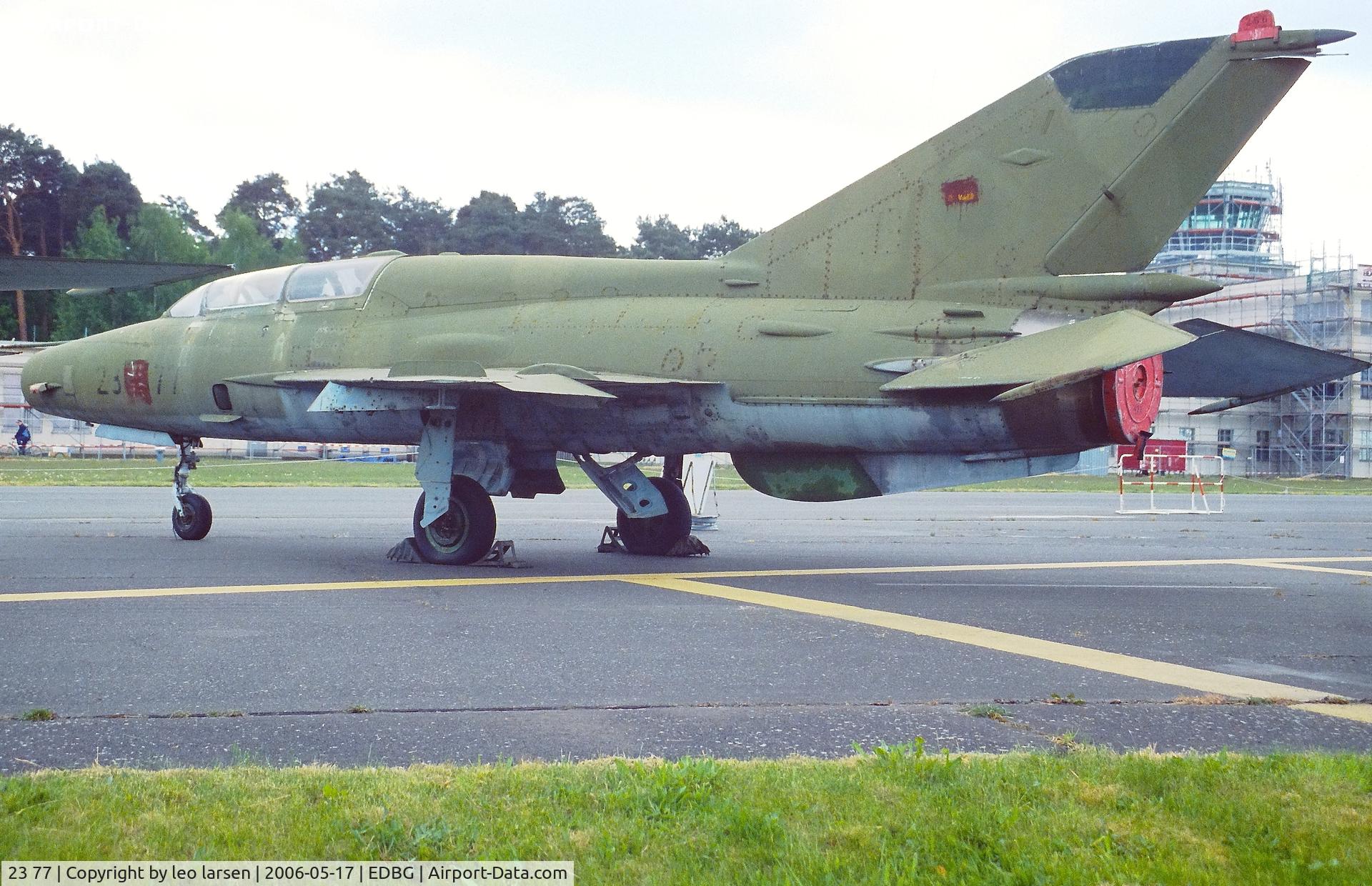 23 77, 1971 Mikoyan-Gurevich MiG-21UM C/N 02695156, Berlin Gatow 17.5.2006