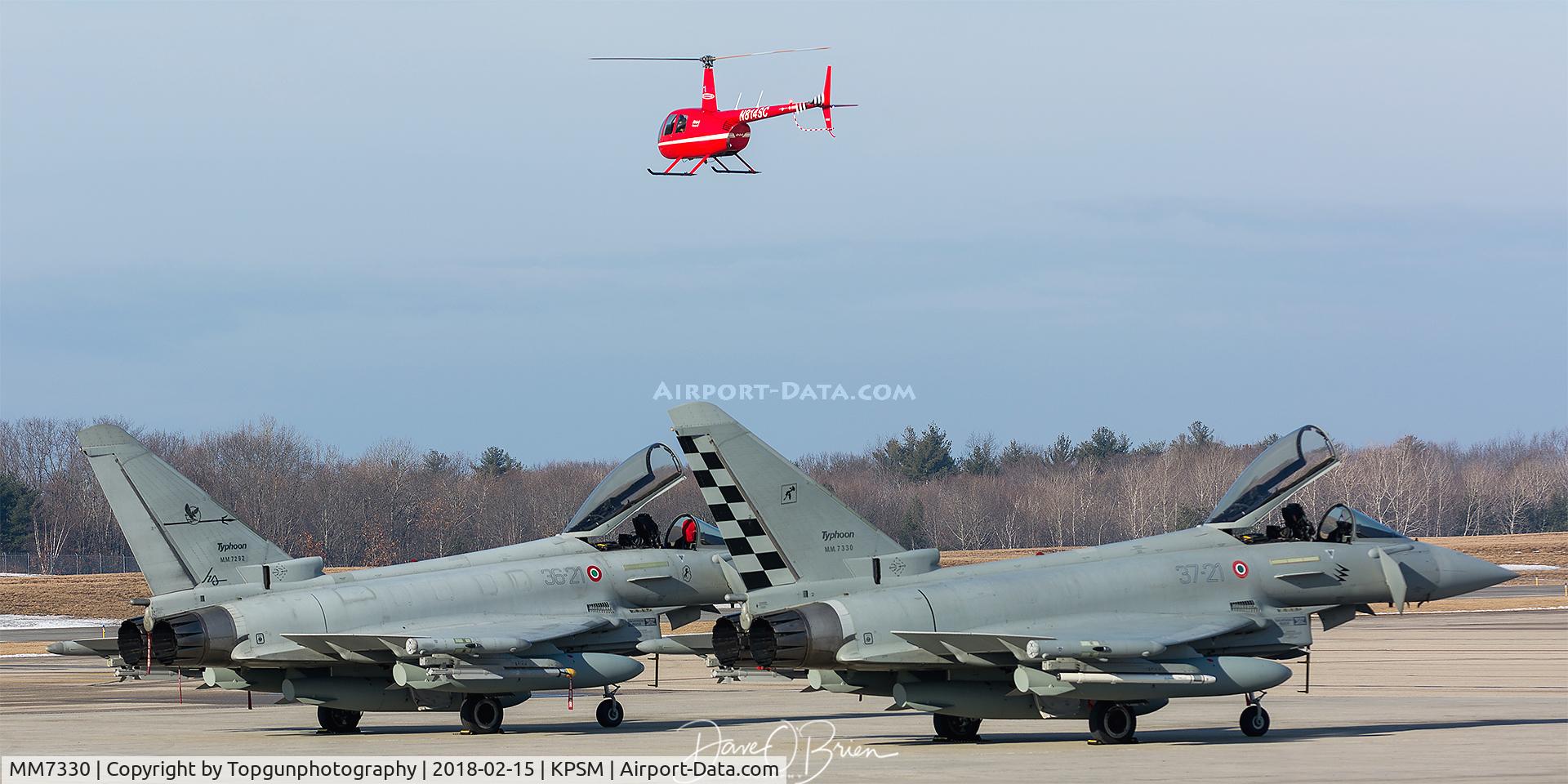 MM7330, Eurofighter F-2000A Typhoon C/N IS062, Typhoons opened as helo school flys by