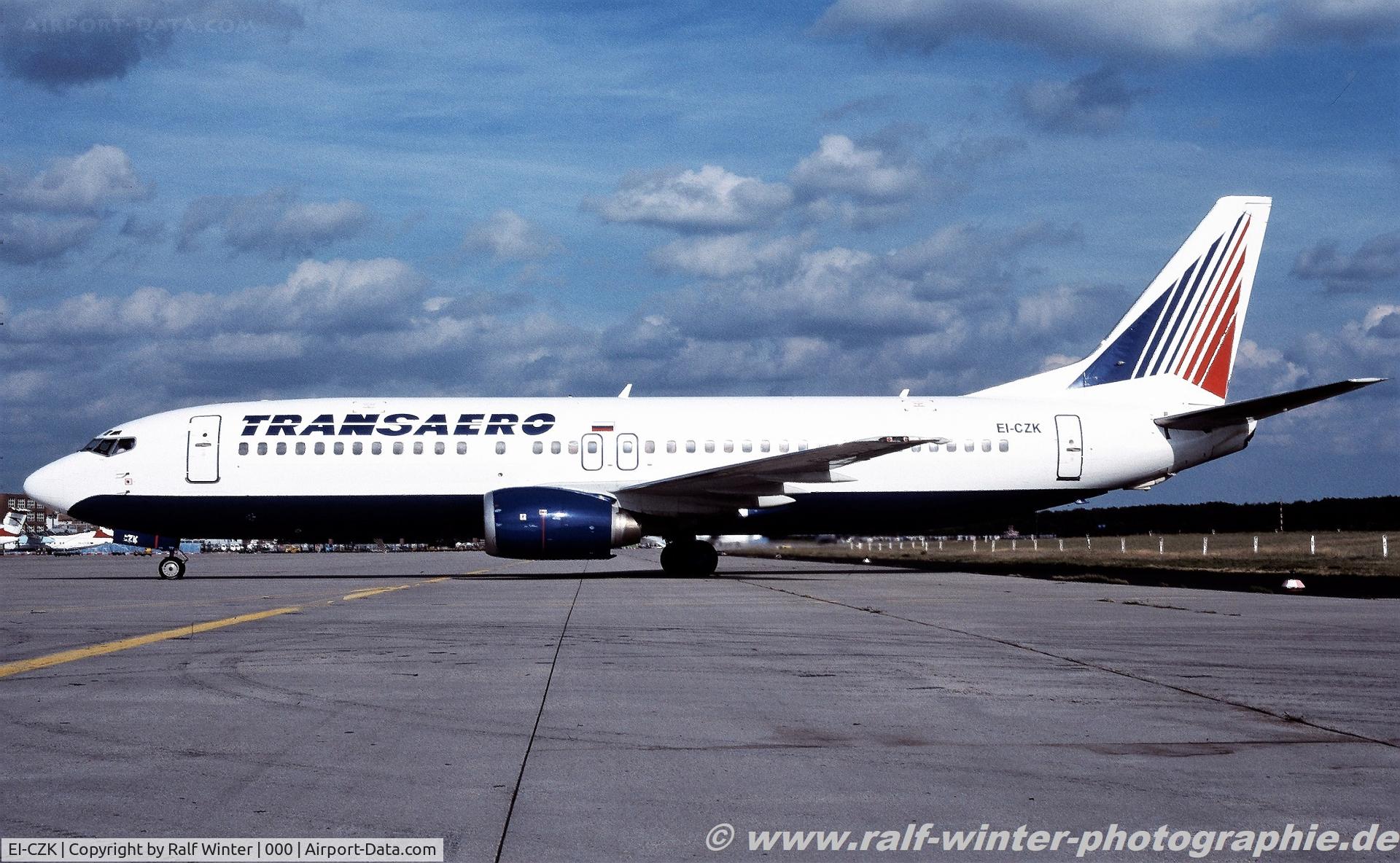 EI-CZK, 1989 Boeing 737-4YO C/N 24519, Boeing 737-4Y0 - UN TSO Transaero Airlines - 24519 - EI-CZK - 2004