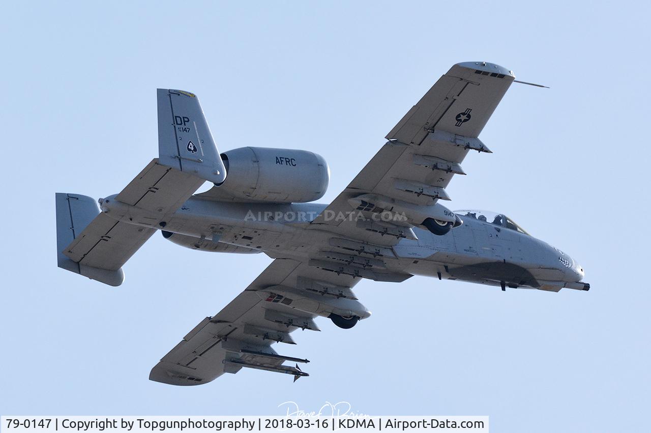79-0147, 1979 Fairchild Republic A-10A Thunderbolt II C/N A10-0411, DOGPACK22
