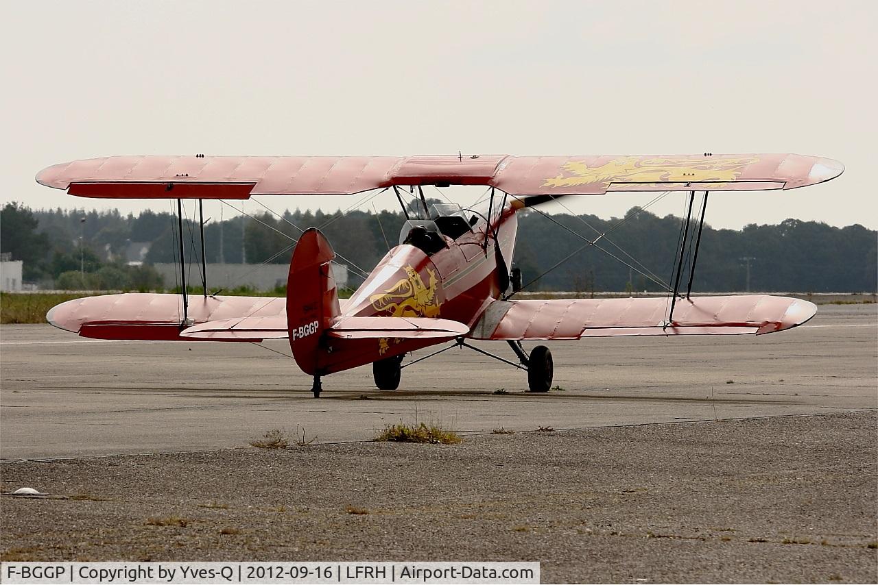 F-BGGP, Stampe-Vertongen SV-4C C/N 41, Stampe SV 4C, Taxiing, Lann Bihoué Air Base (LFRH-LRT) Open day 2012