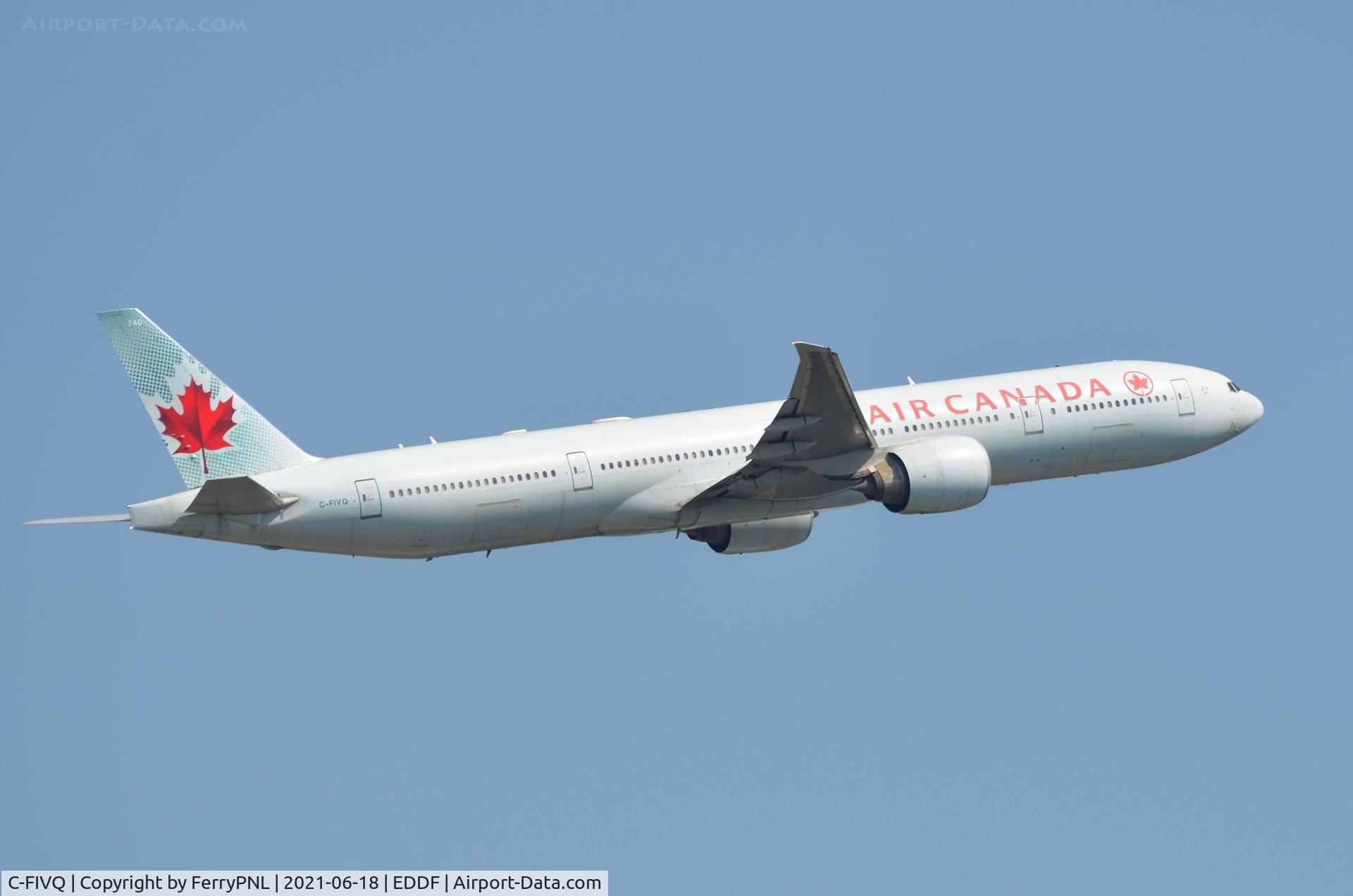 C-FIVQ, 2008 Boeing 777-333/ER C/N 35240, Departure of Air Canada B773
