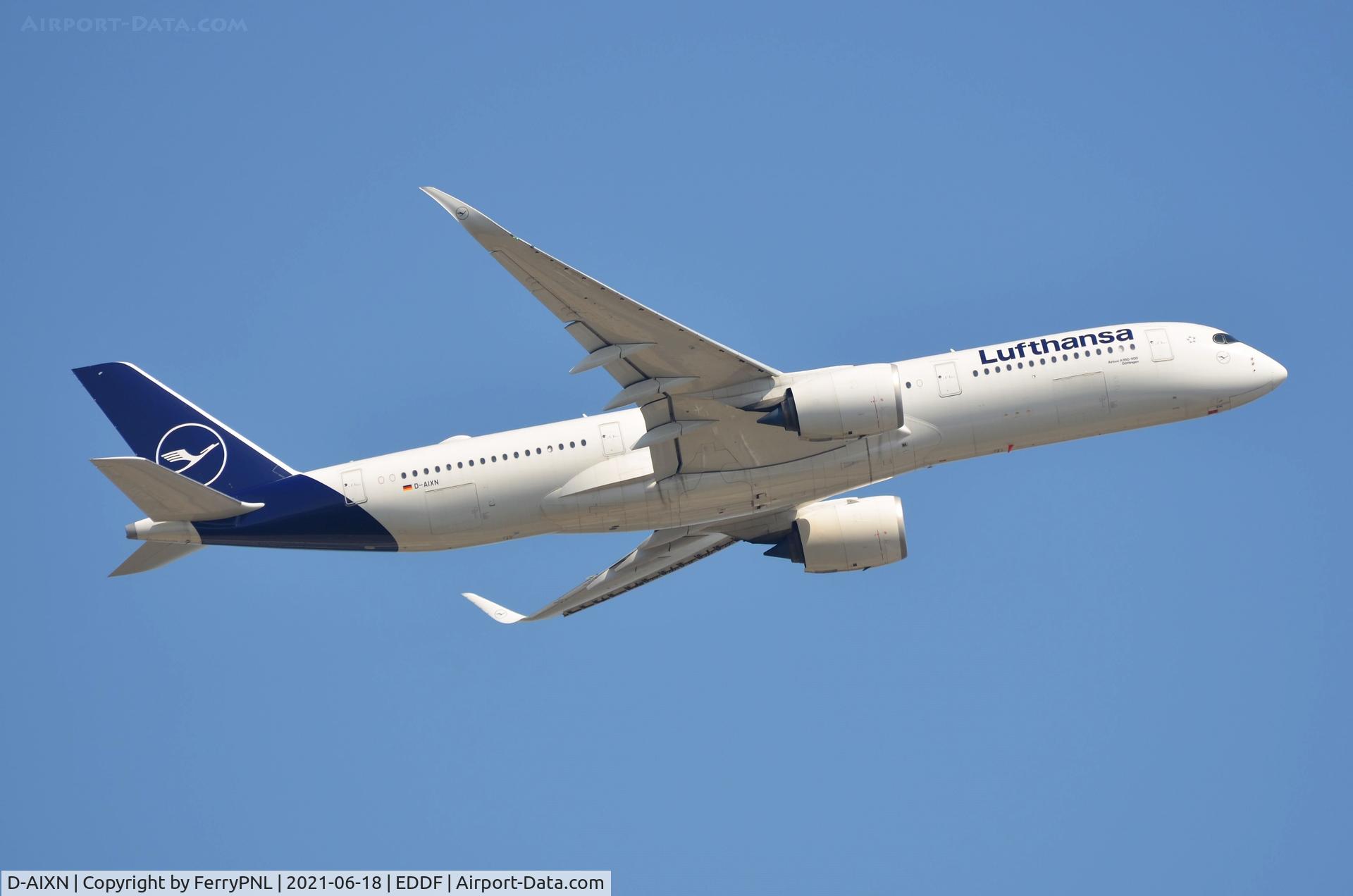 D-AIXN, 2019 Airbus A350-941 C/N 292, Lufthansa A359