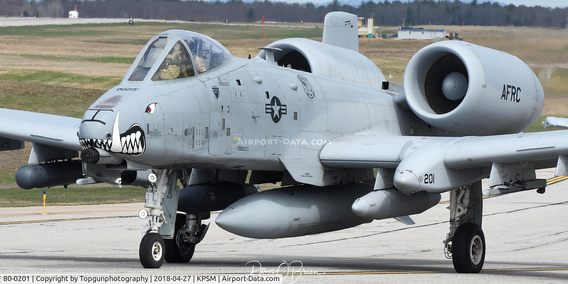 80-0201, 1980 Fairchild Repubic A-10C Thunderbolt II C/N A10-0551, TABOR flight taxing up
