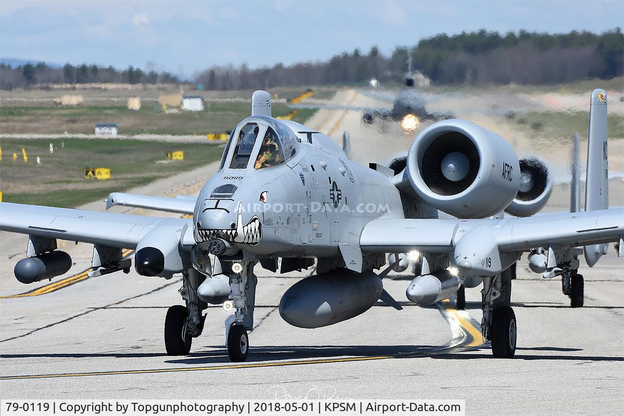 79-0119, 1978 Fairchild Republic A-10C Thunderbolt II C/N A10-0383, TABOR63