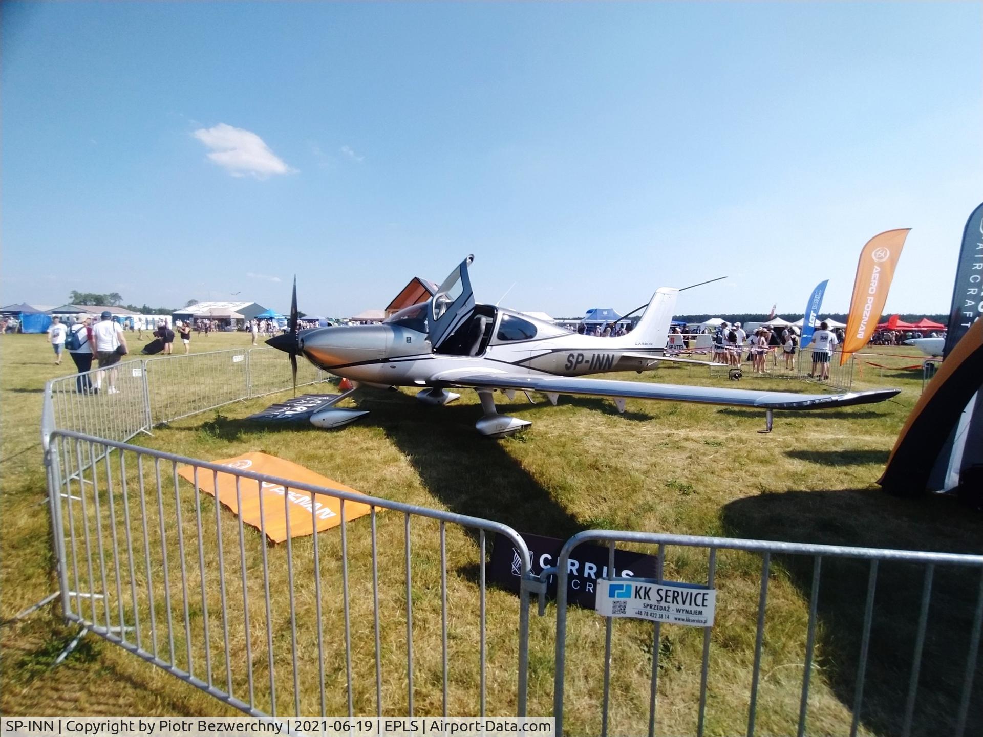 SP-INN, Cirrus SR22T-GTS G6 Carbon C/N 1576, Shot on Antidotum Airshow Leszno 2021 on EPLS airport