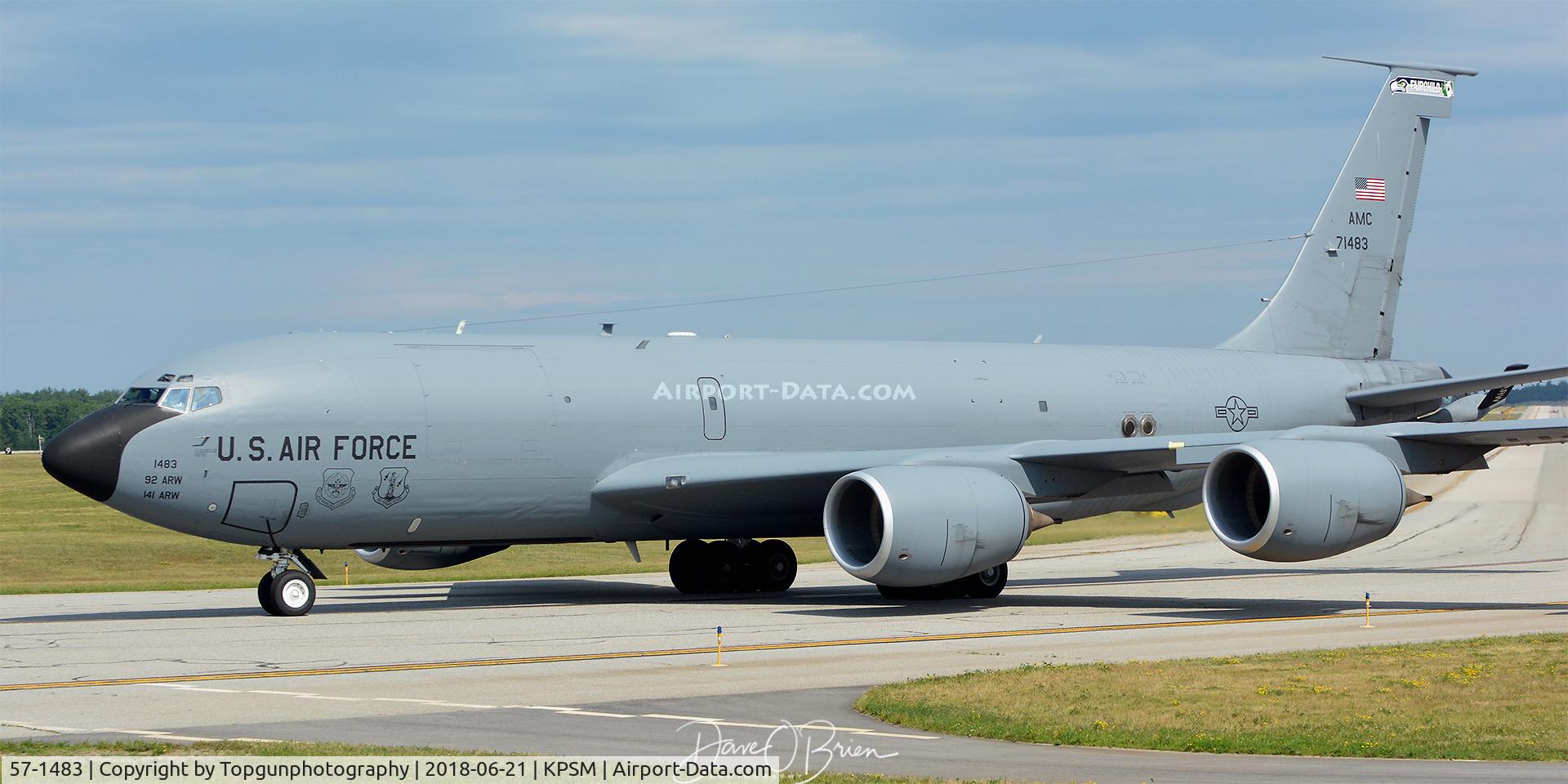 57-1483, 1958 Boeing KC-135R Stratotanker C/N 17554, RETRO51'S tanker overseas