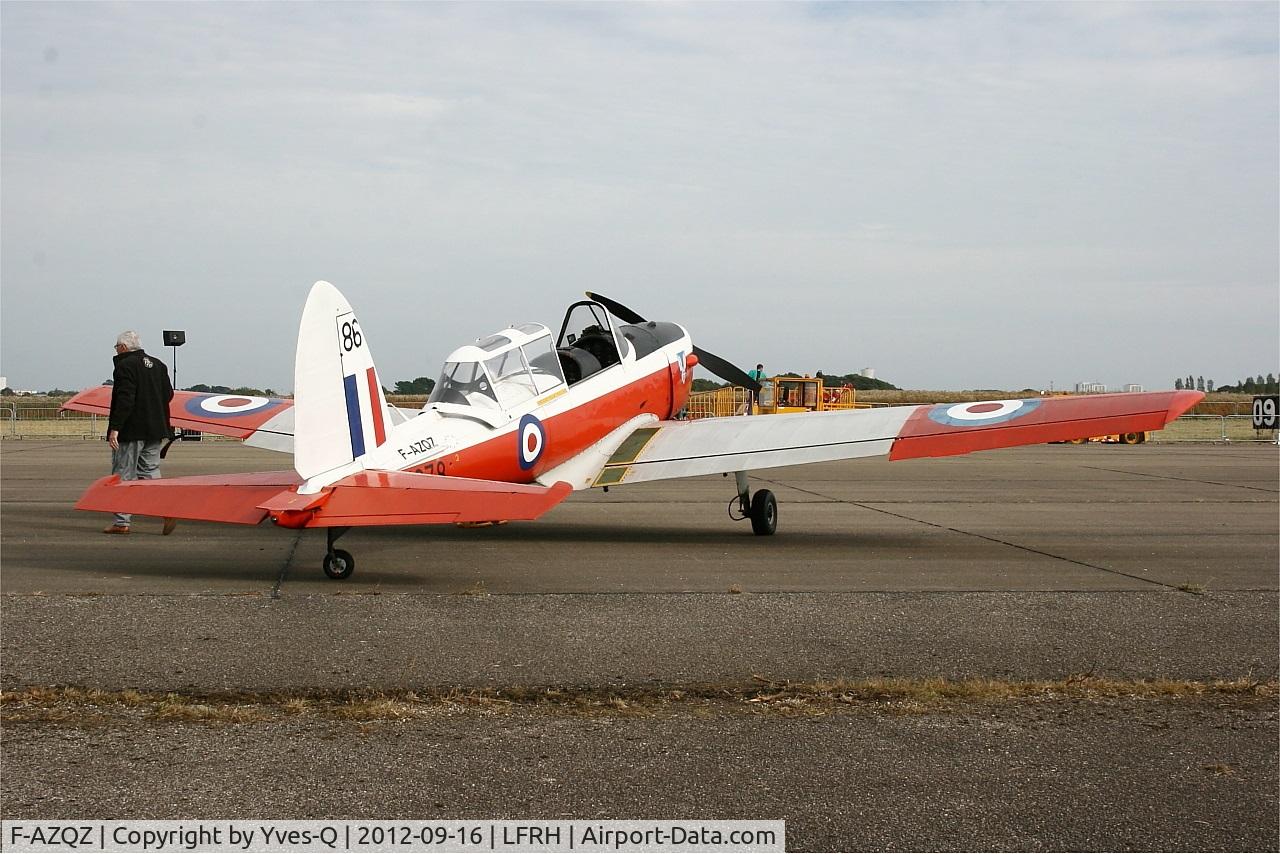 F-AZQZ, 1953 De Havilland DHC-1 Chipmunk T.10 C/N C1/0916, De Havilland DHC1 Chipmunk,Static display, Lann Bihoué Air Base (LFRH-LRT) Open day 2012